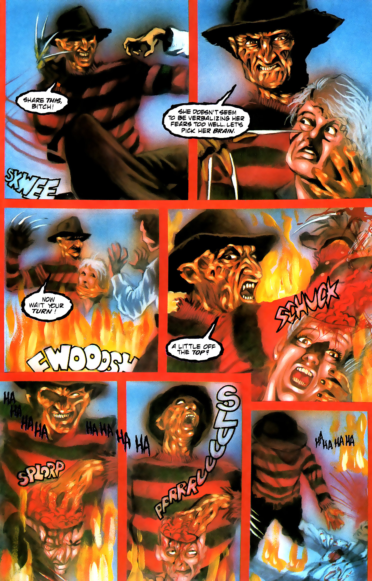 Read online Nightmares On Elm Street comic -  Issue #2 - 18