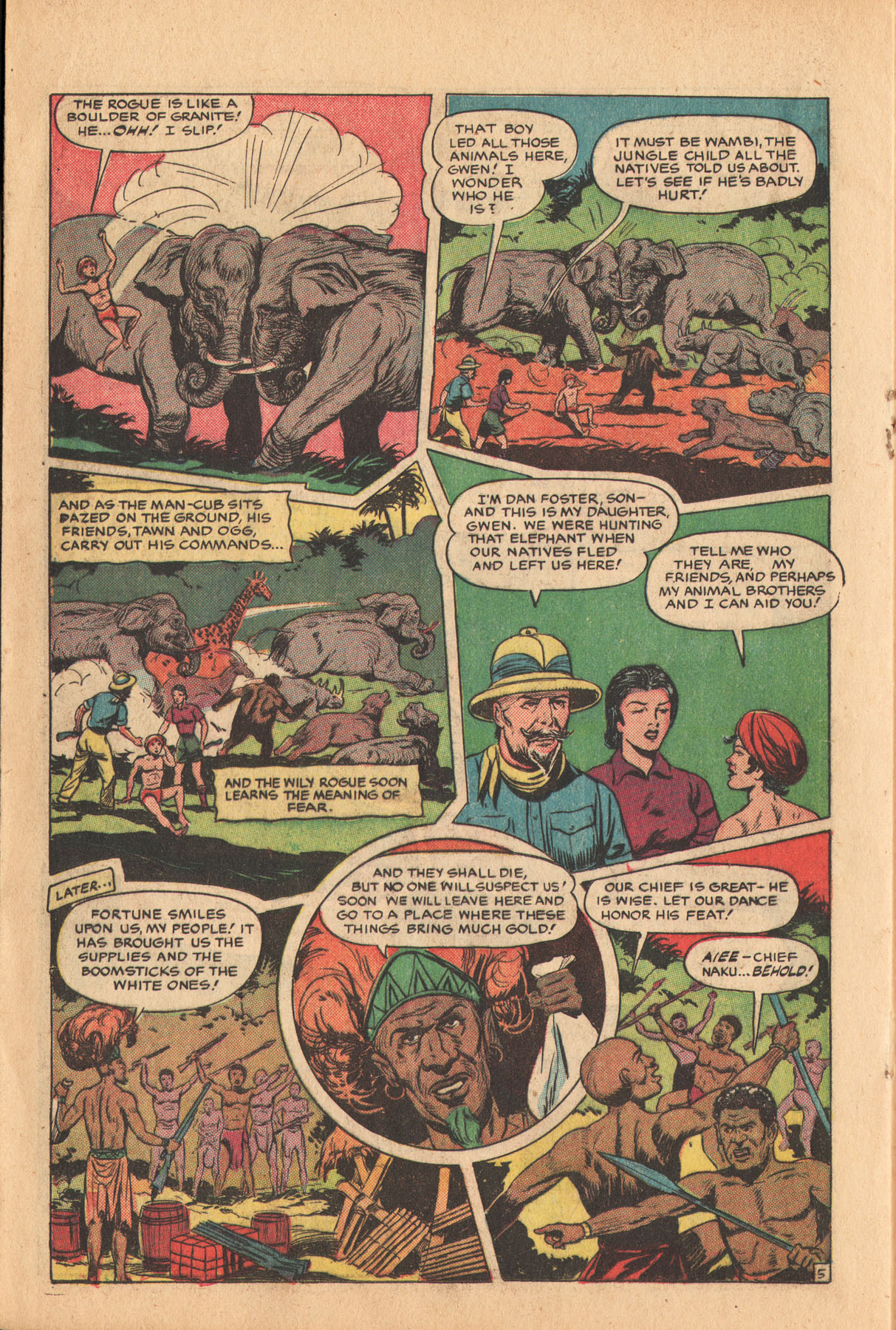 Read online Wambi Jungle Boy comic -  Issue #9 - 20