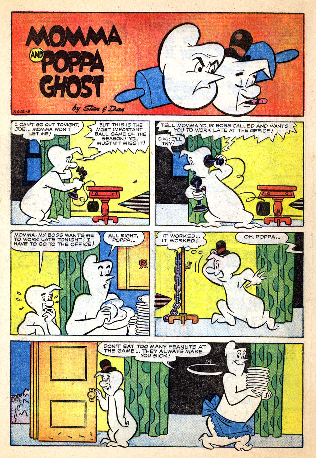 Read online Homer, the Happy Ghost comic -  Issue #11 - 28