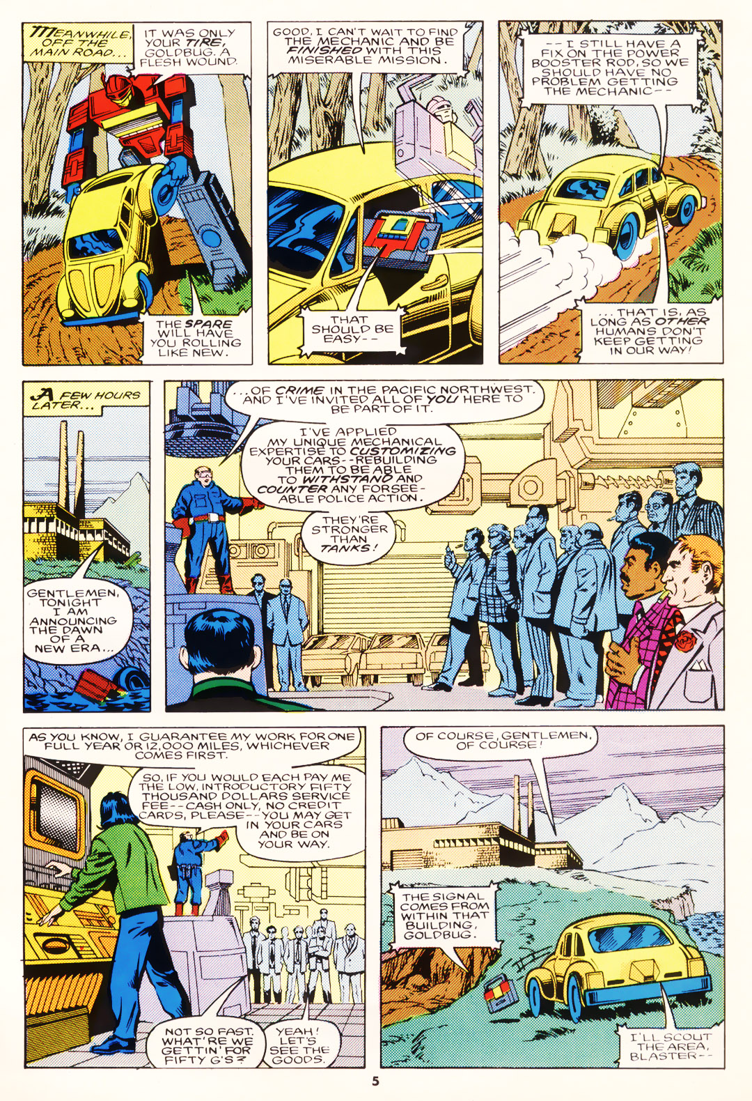 Read online The Transformers (UK) comic -  Issue #122 - 5