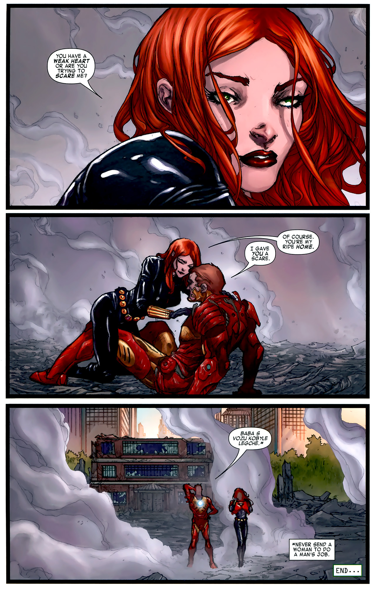 Read online Iron Man: Kiss and Kill comic -  Issue # Full - 24