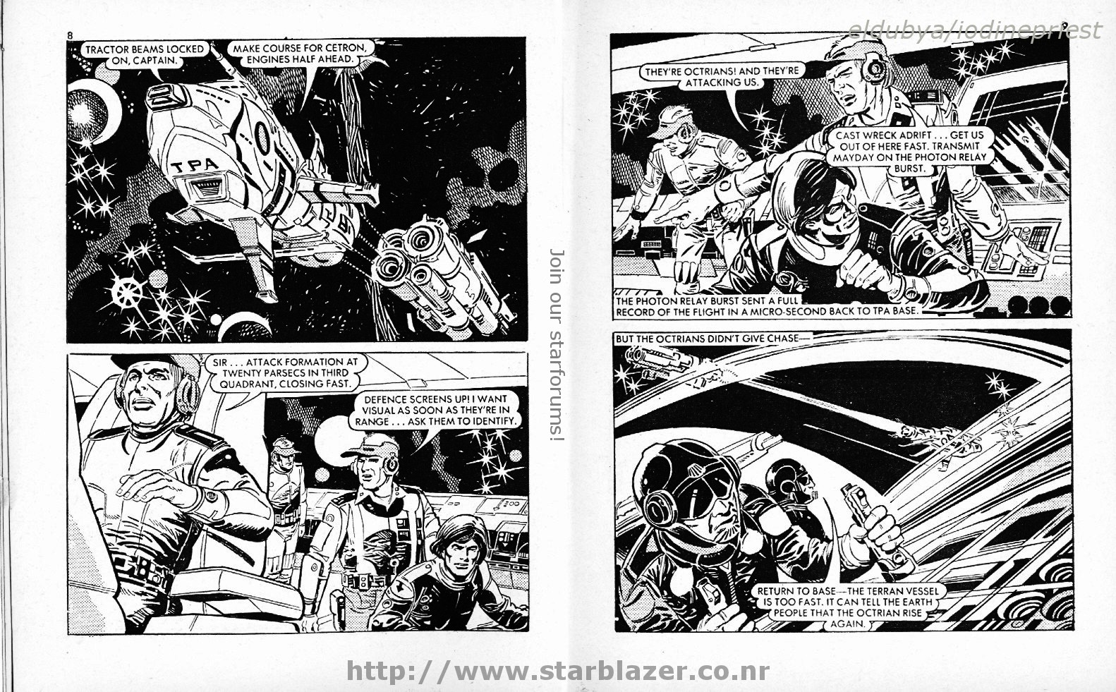 Read online Starblazer comic -  Issue #97 - 6