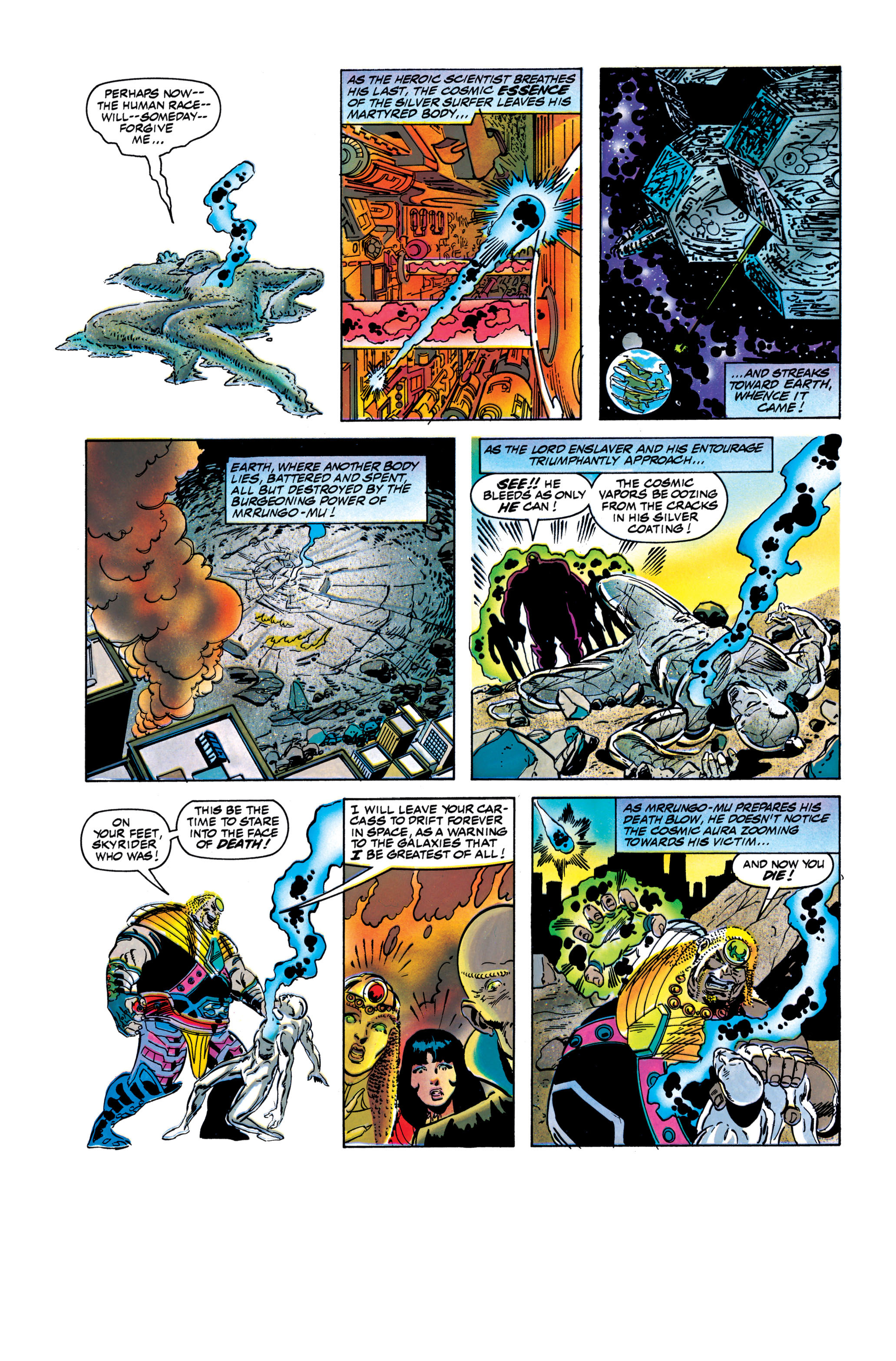 Read online Silver Surfer: Parable comic -  Issue # TPB - 121