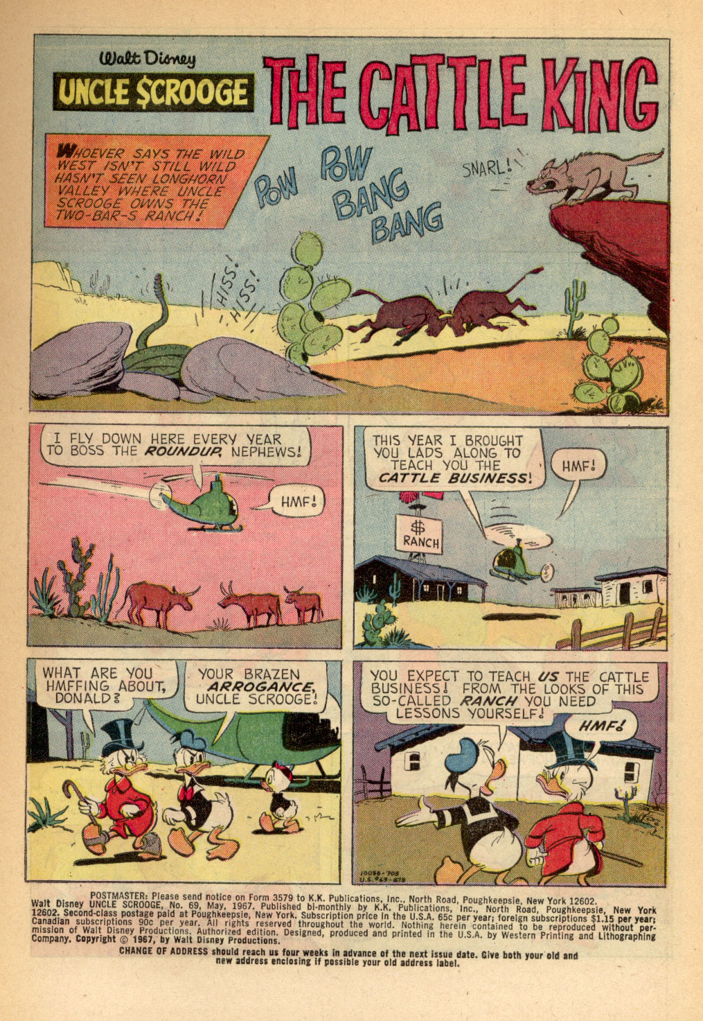 Read online Uncle Scrooge (1953) comic -  Issue #69 - 3