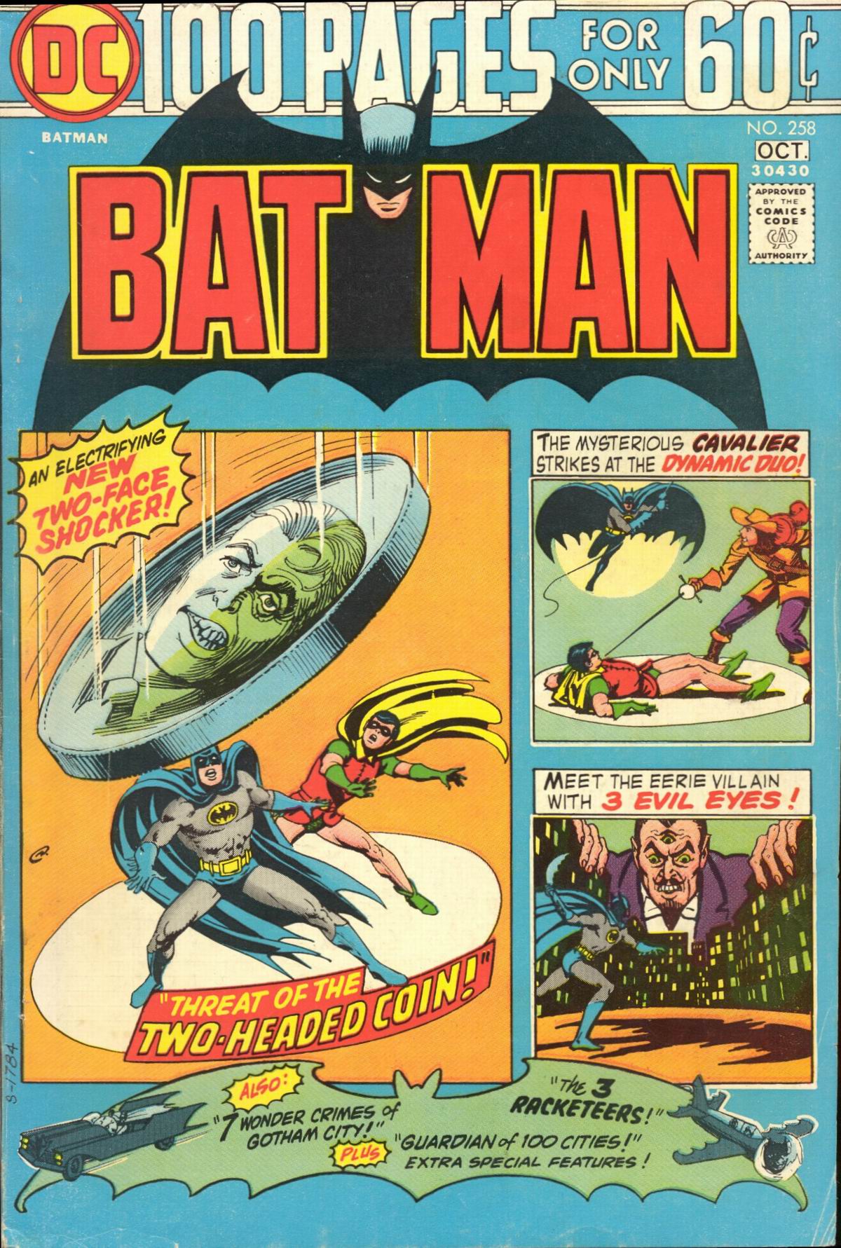 Read online Batman (1940) comic -  Issue #258 - 1
