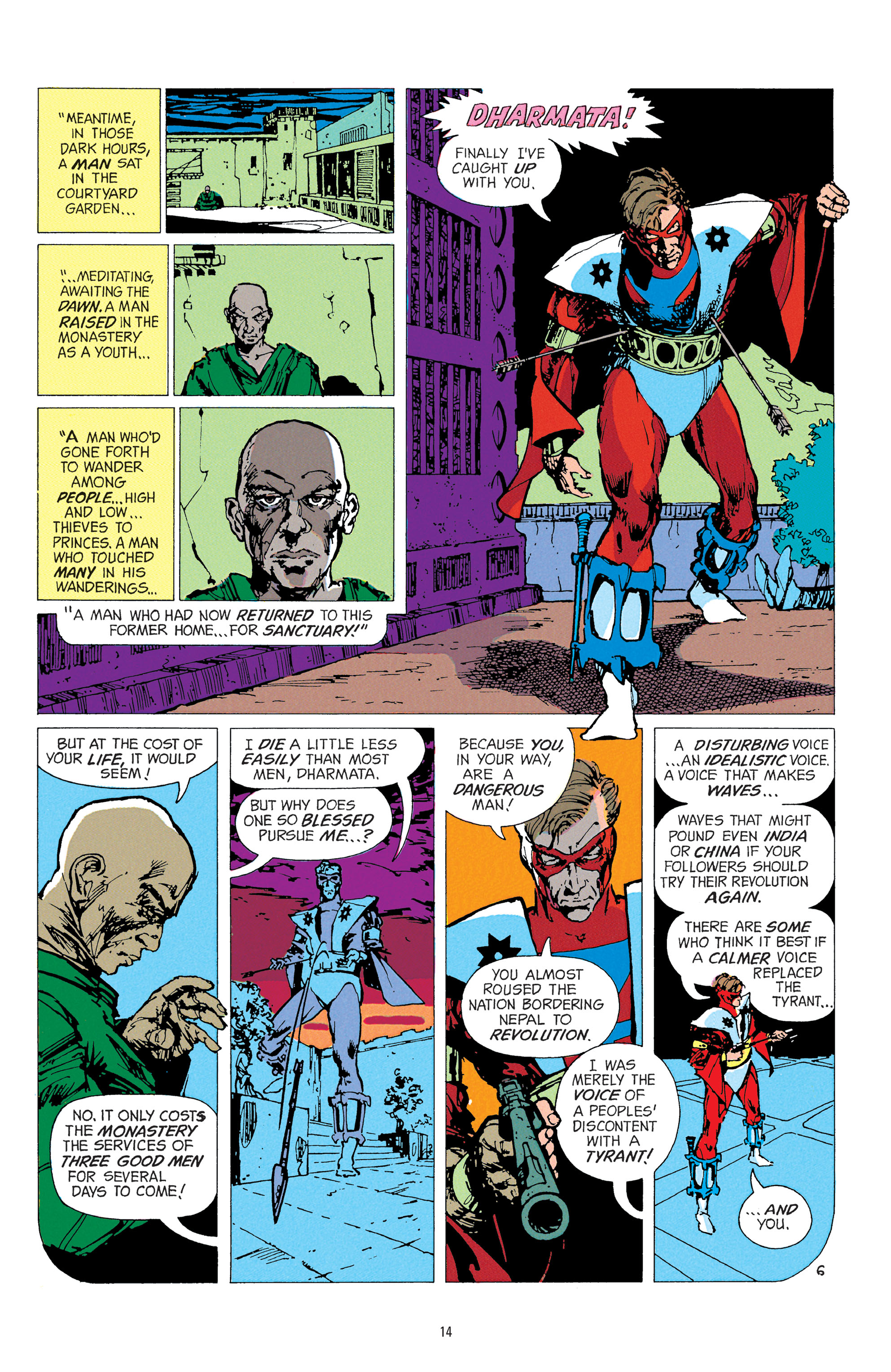 Read online Manhunter by Archie Goodwin and Walter Simonson Deluxe Edition comic -  Issue # TPB - 14