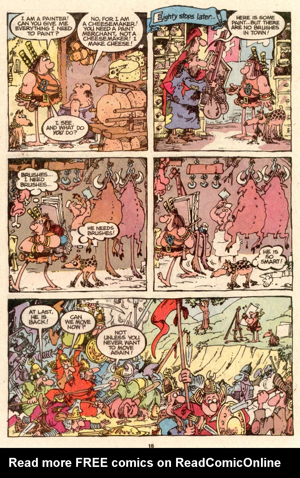 Read online Sergio Aragonés Groo the Wanderer comic -  Issue #64 - 14