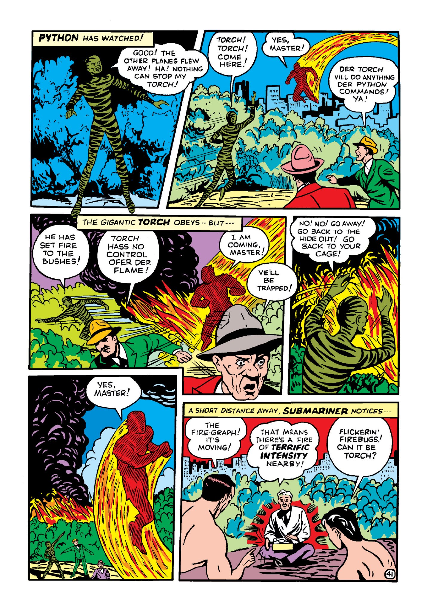 Read online Marvel Masterworks: Golden Age Human Torch comic -  Issue # TPB 2 (Part 3) - 48