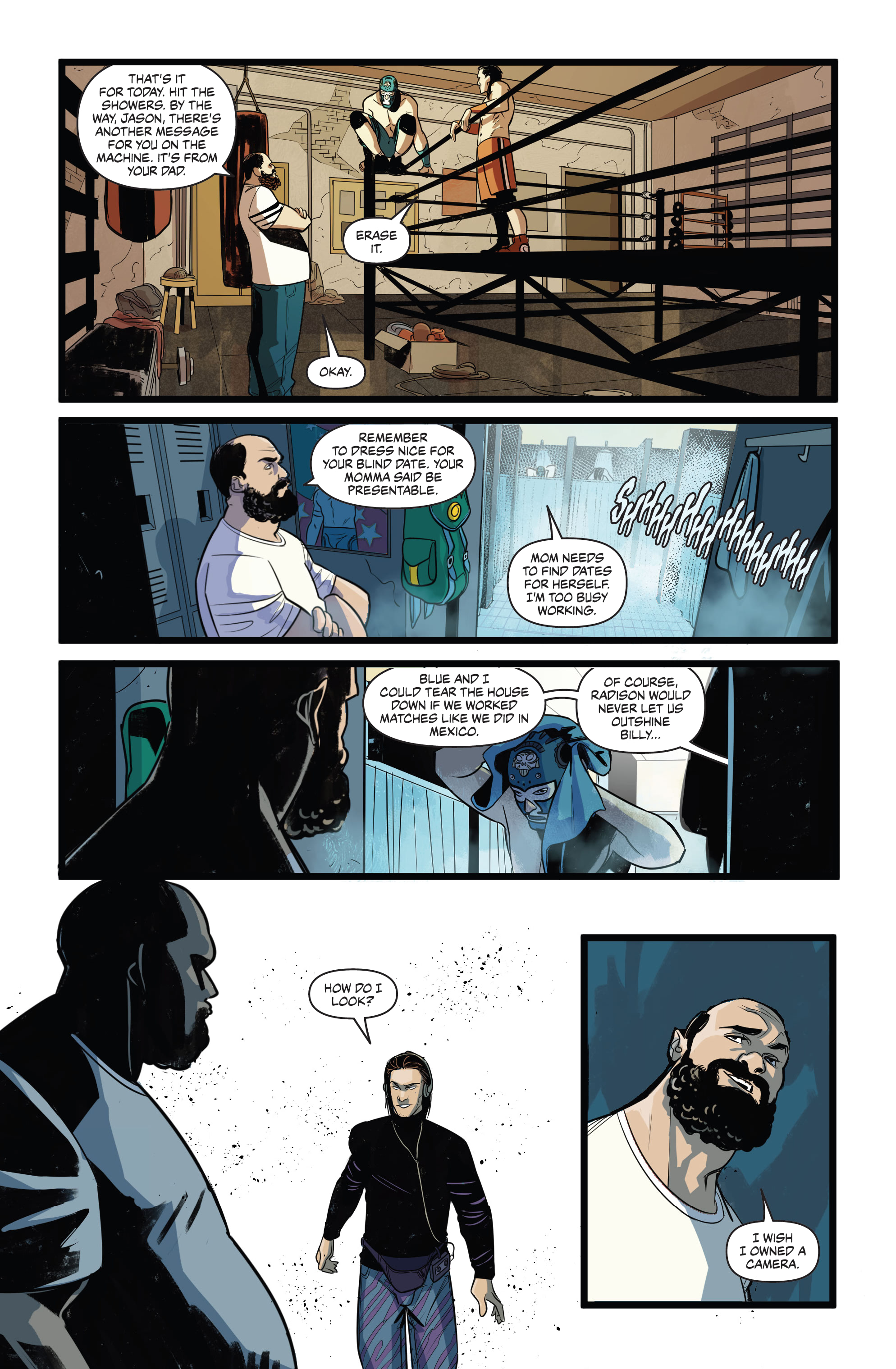 Read online Over the Ropes comic -  Issue # _TPB - 13