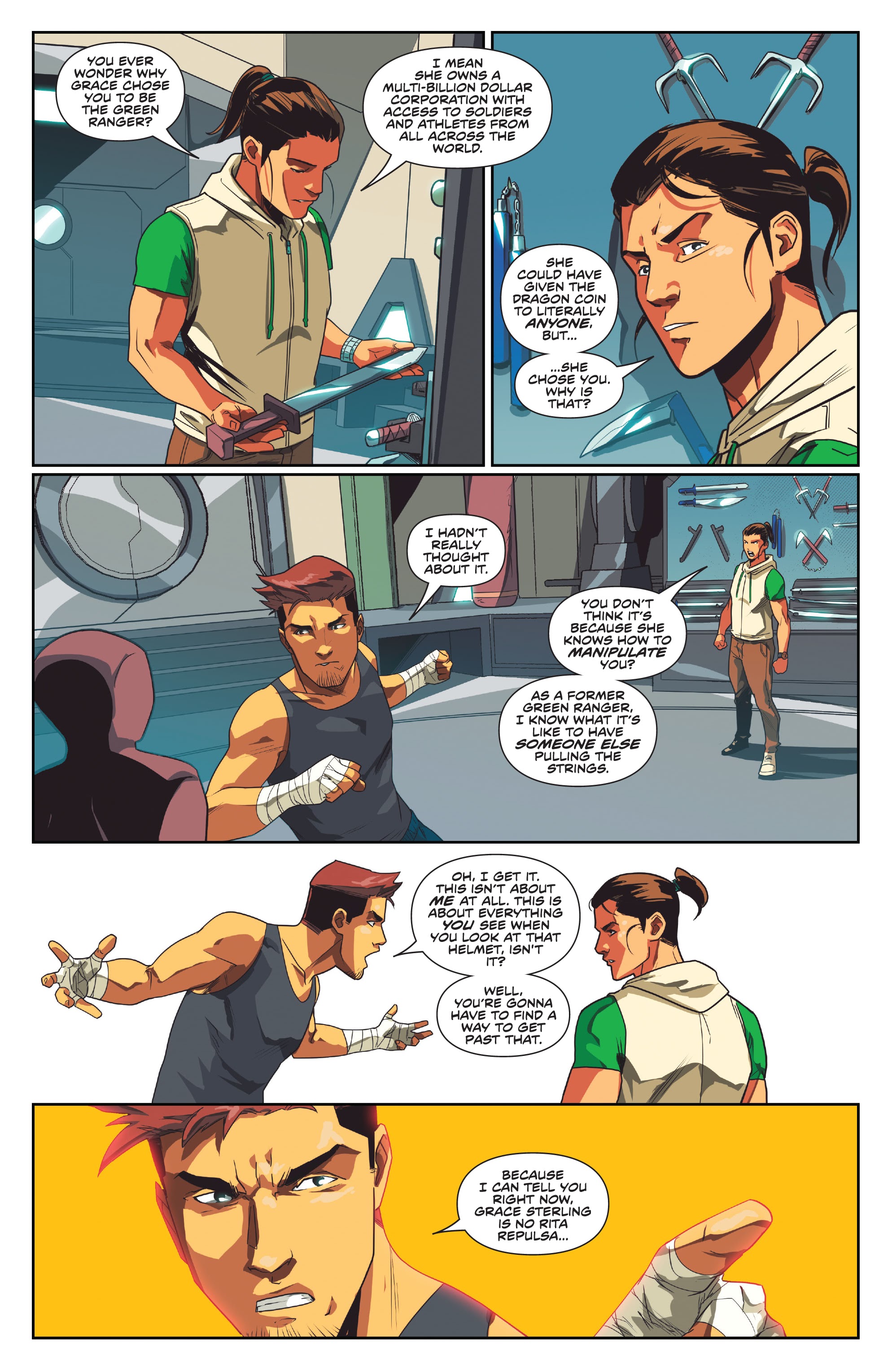 Read online Mighty Morphin comic -  Issue #12 - 12