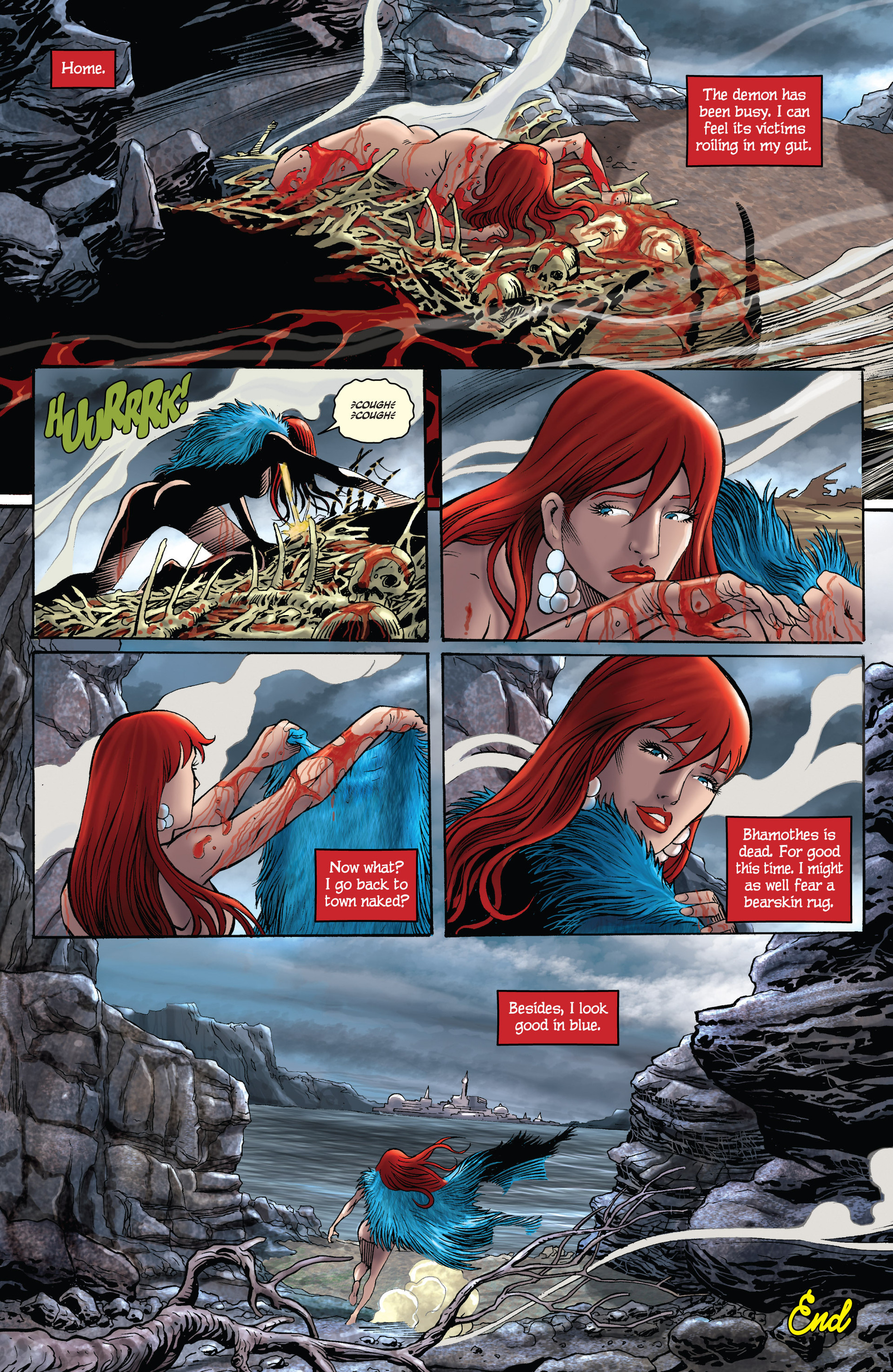Read online Red Sonja: Unchained comic -  Issue #4 - 22