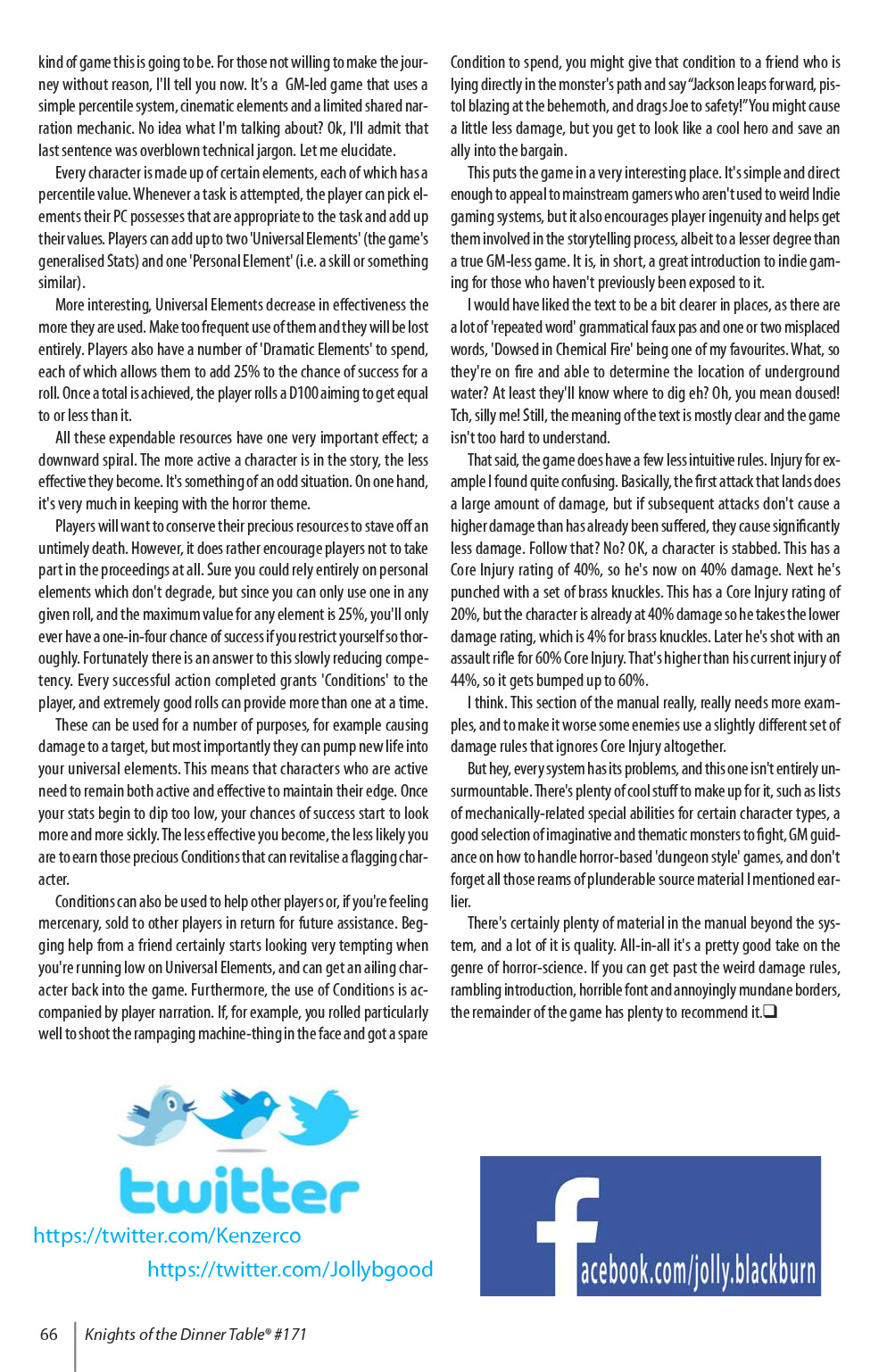 Read online Knights of the Dinner Table comic -  Issue #171 - 68