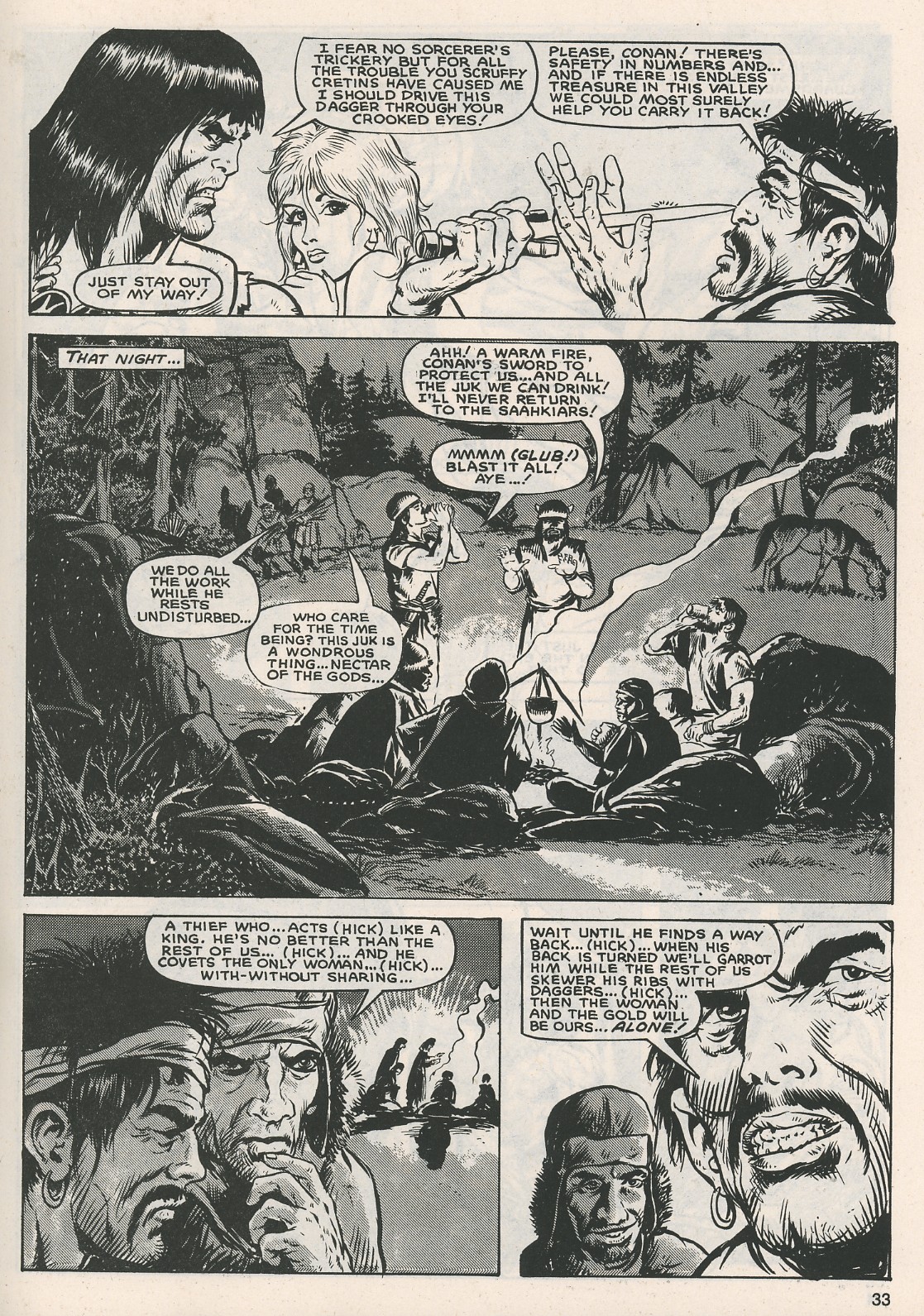 Read online The Savage Sword Of Conan comic -  Issue #118 - 32