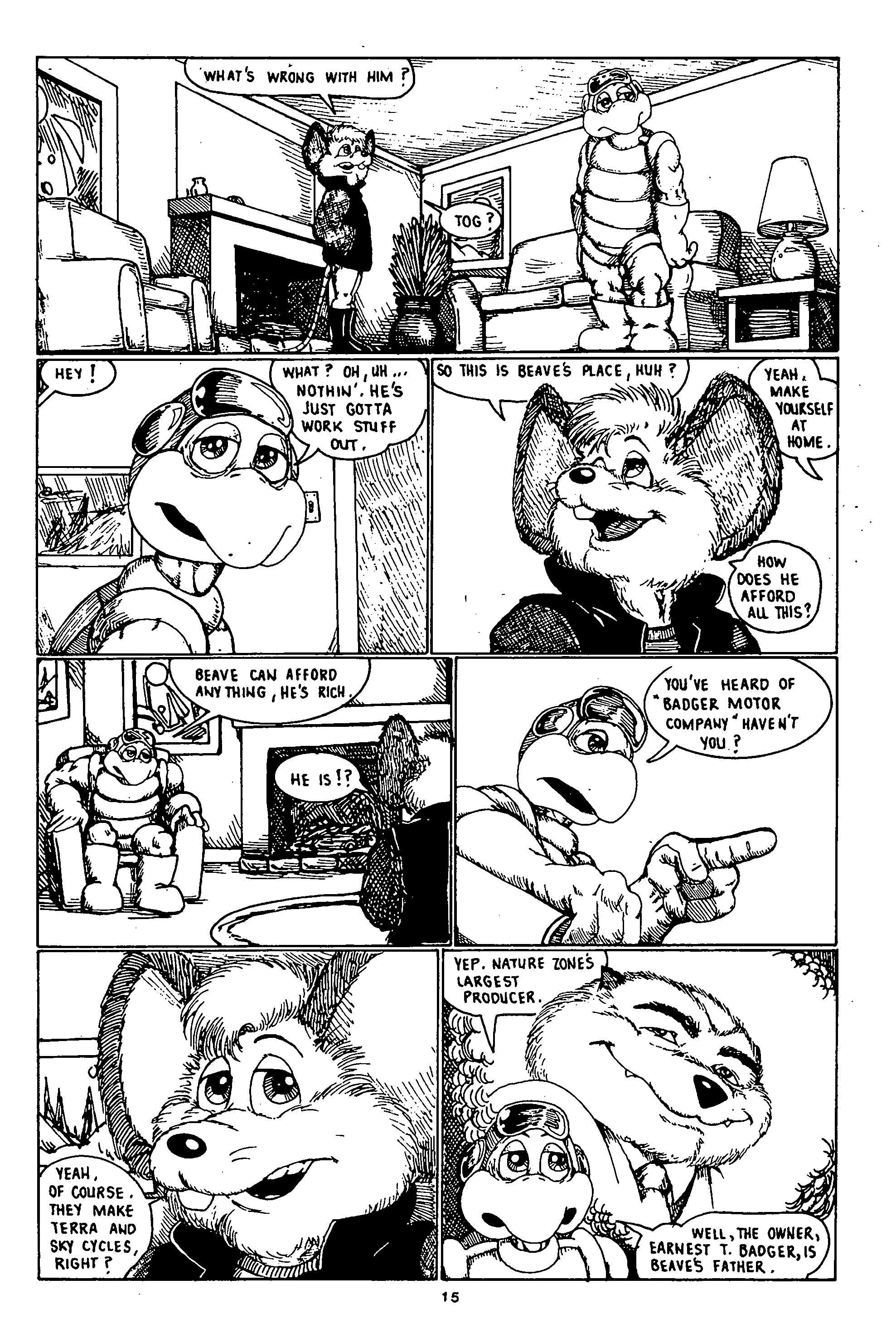 Read online Space Beaver comic -  Issue #3 - 17