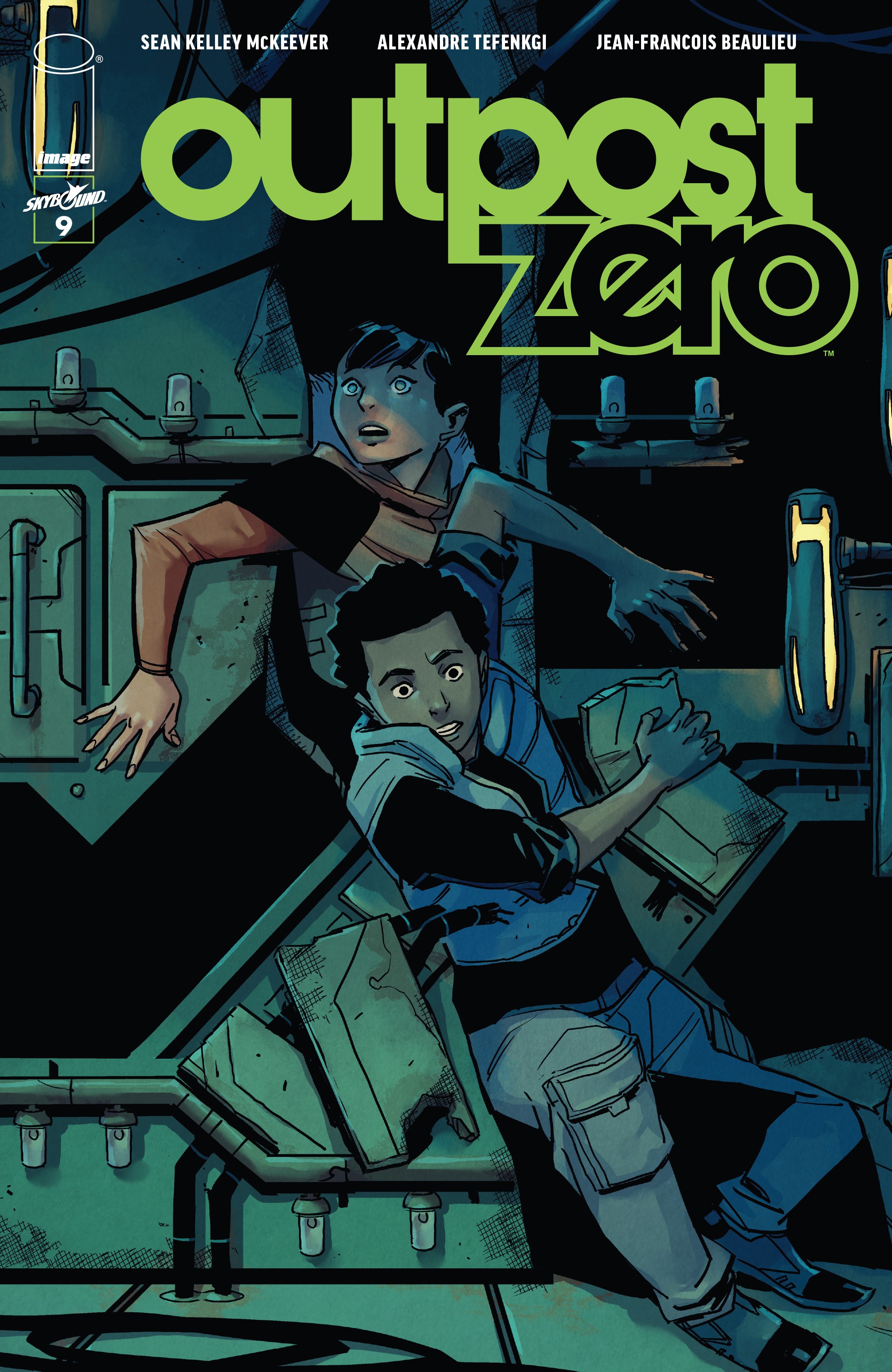 Read online Outpost Zero comic -  Issue #9 - 1