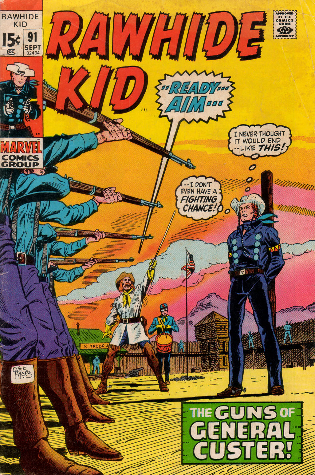 Read online The Rawhide Kid comic -  Issue #91 - 1