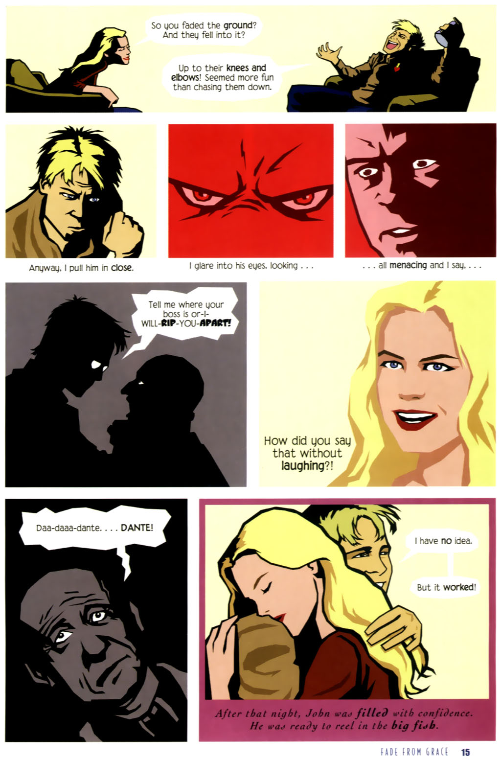 Read online Fade from Grace comic -  Issue #3 - 16