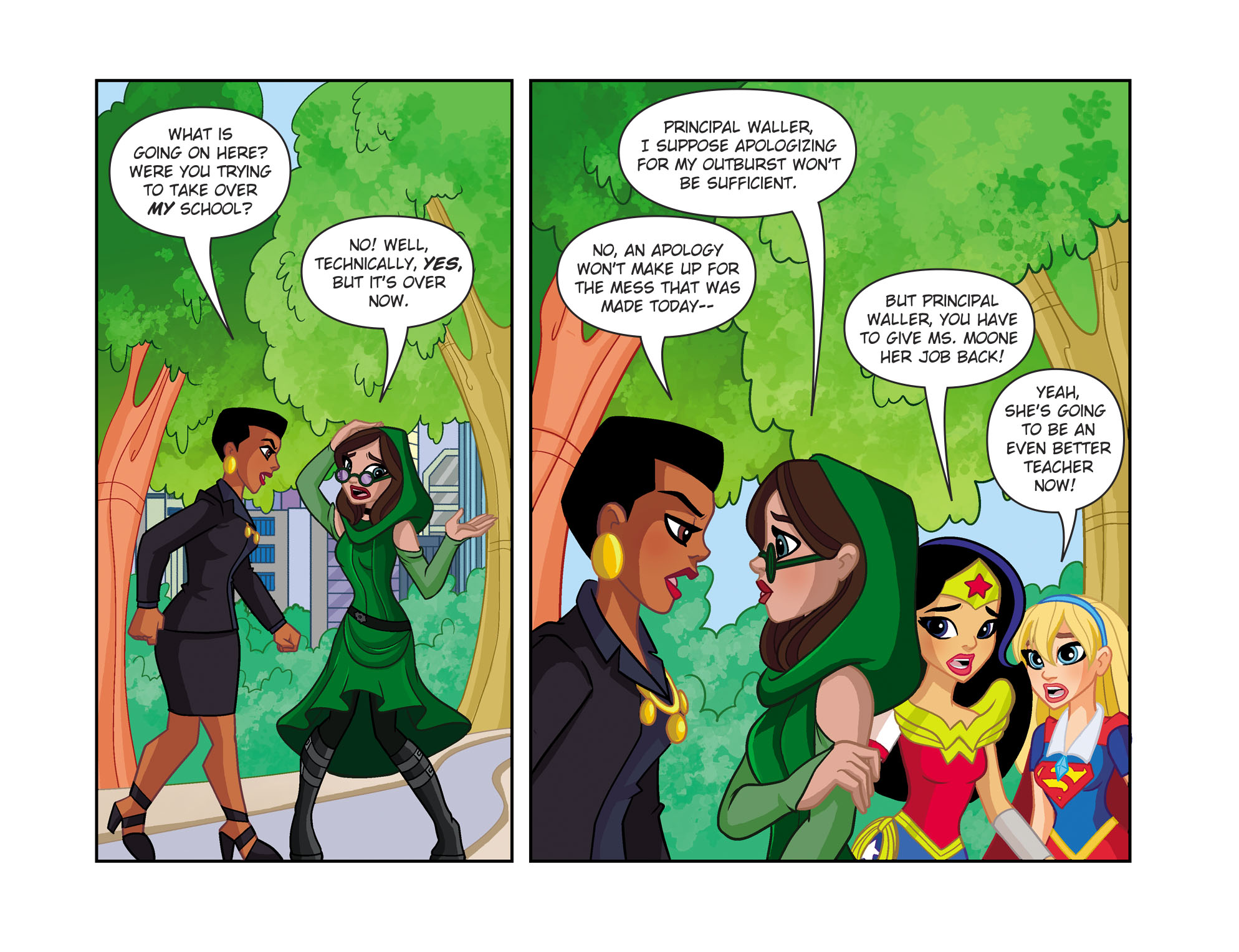 Read online DC Super Hero Girls: Out of the Bottle comic -  Issue #12 - 17