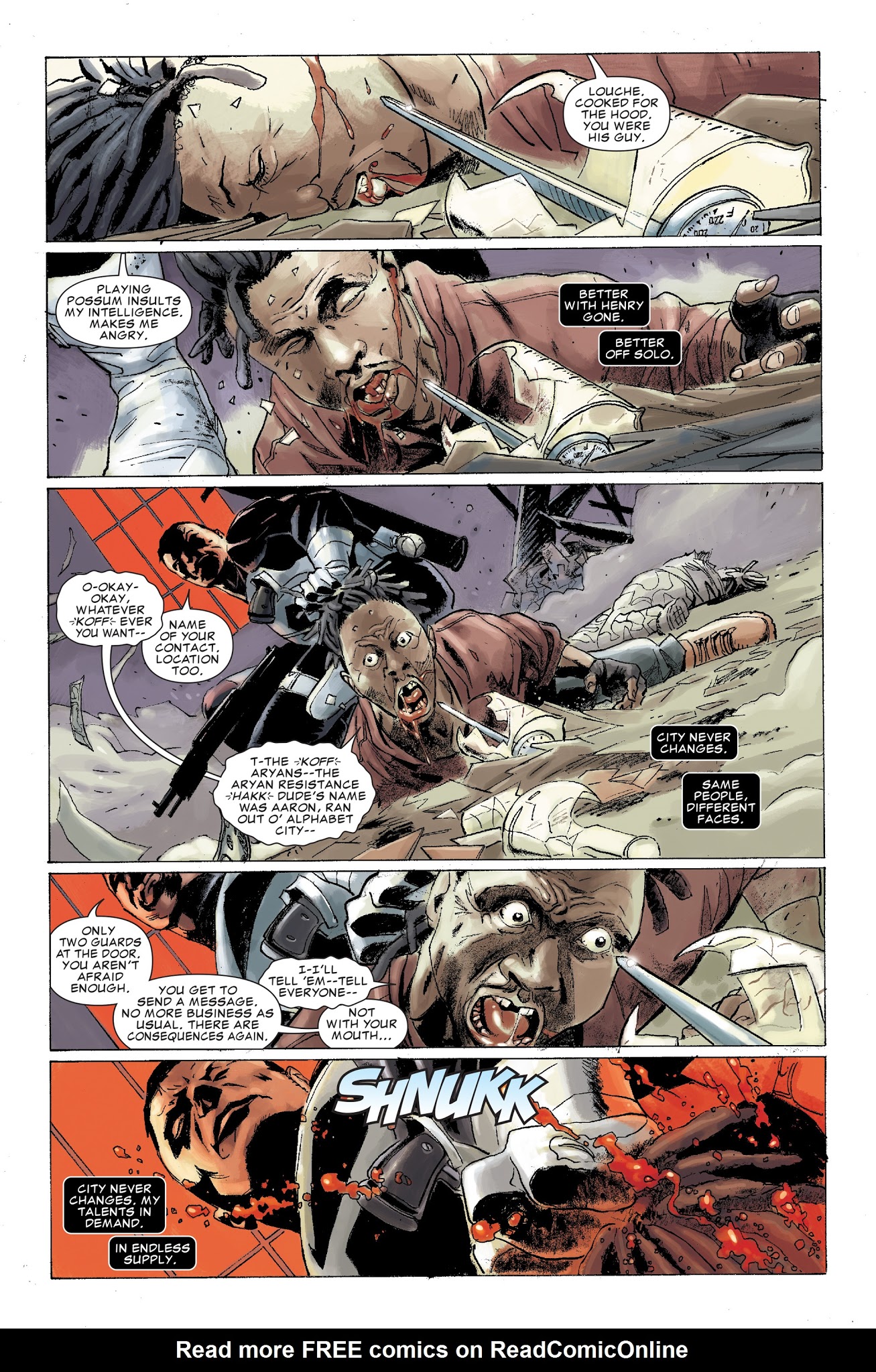 Read online Punisher: In The Blood comic -  Issue #2 - 11