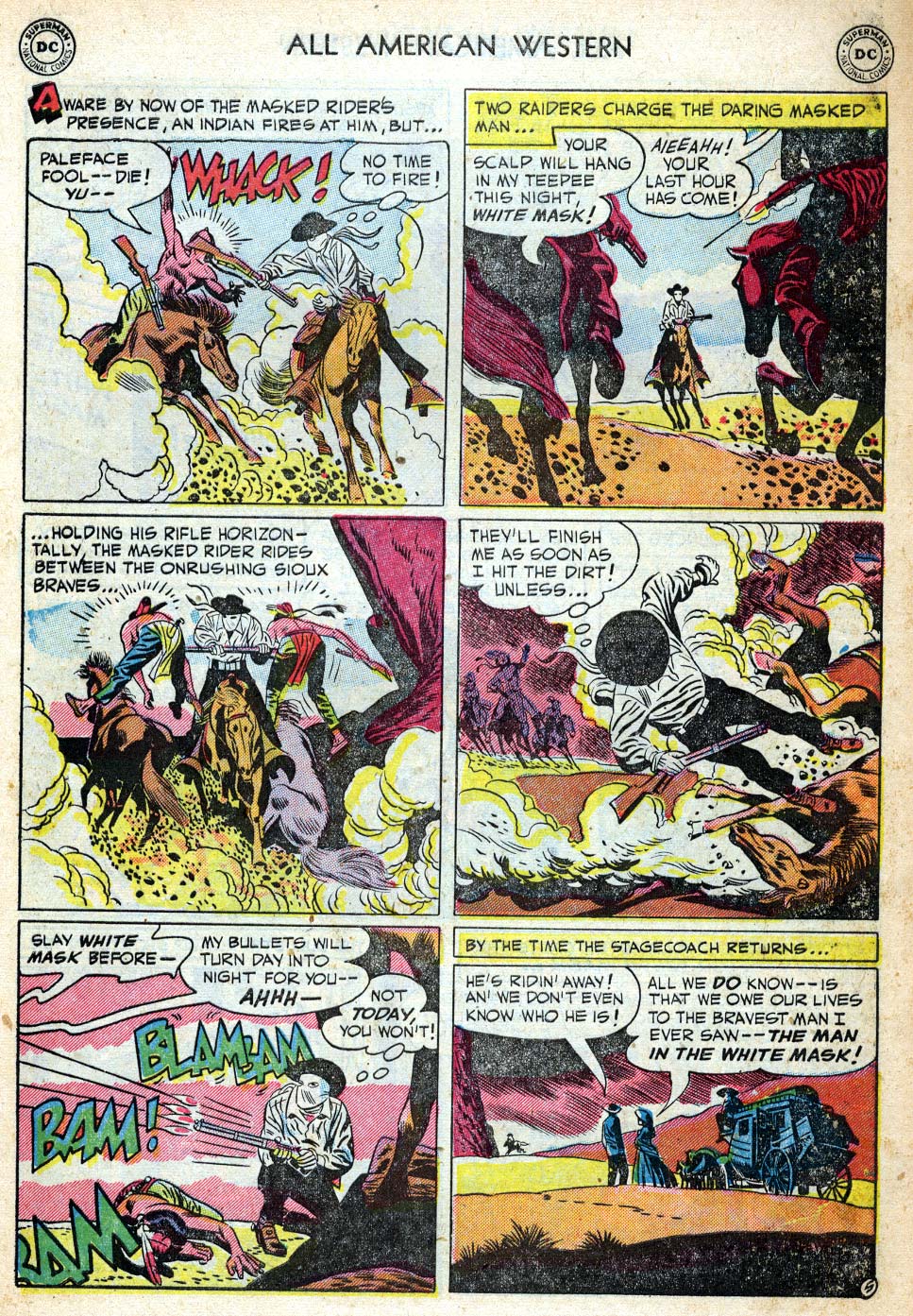 Read online All-American Western comic -  Issue #123 - 7