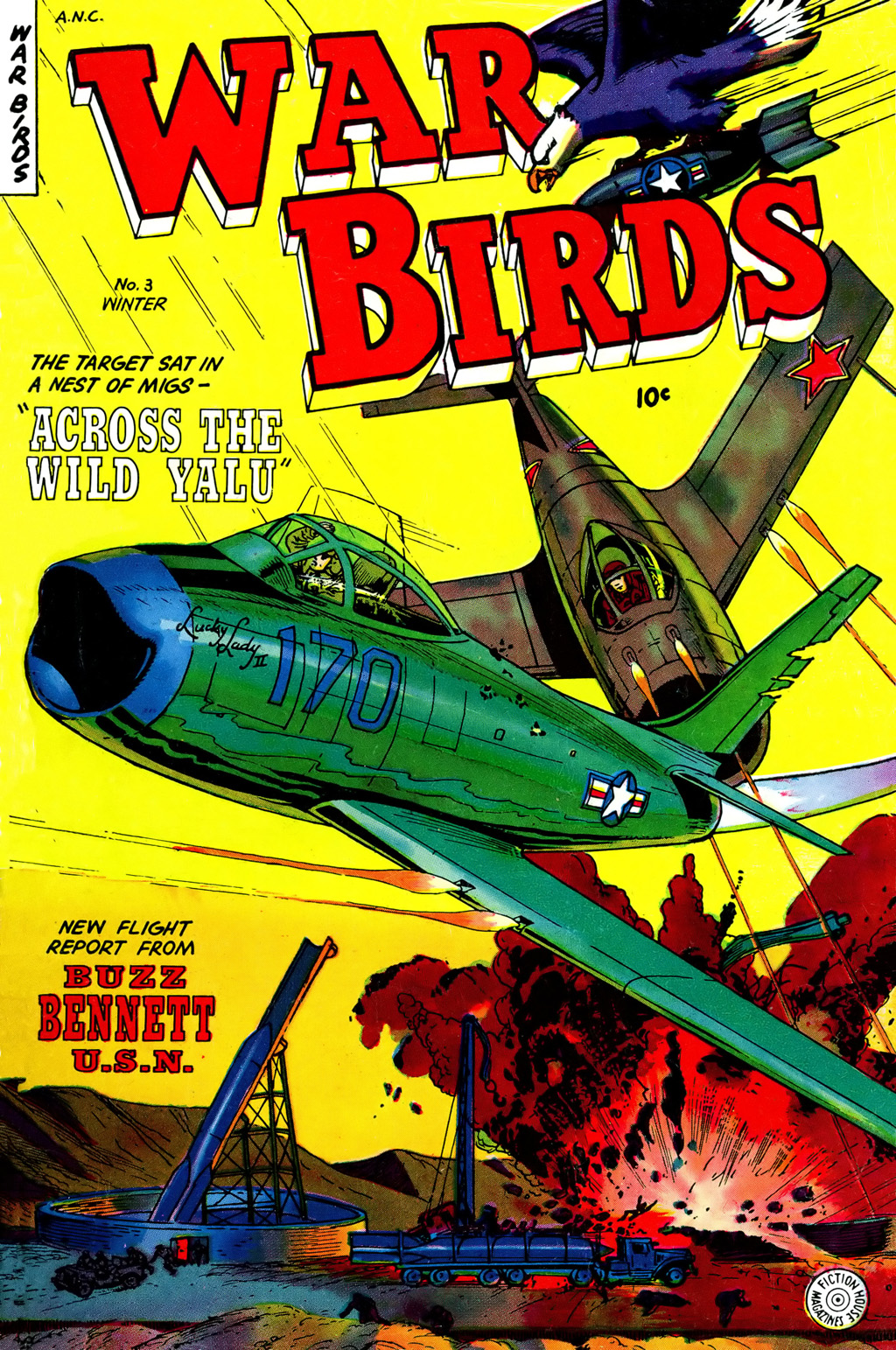 Read online War Birds (1952) comic -  Issue #3 - 1