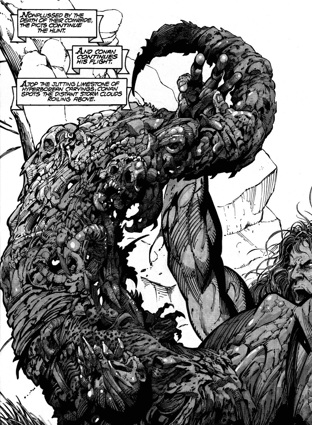 Read online Conan the Savage comic -  Issue #7 - 32