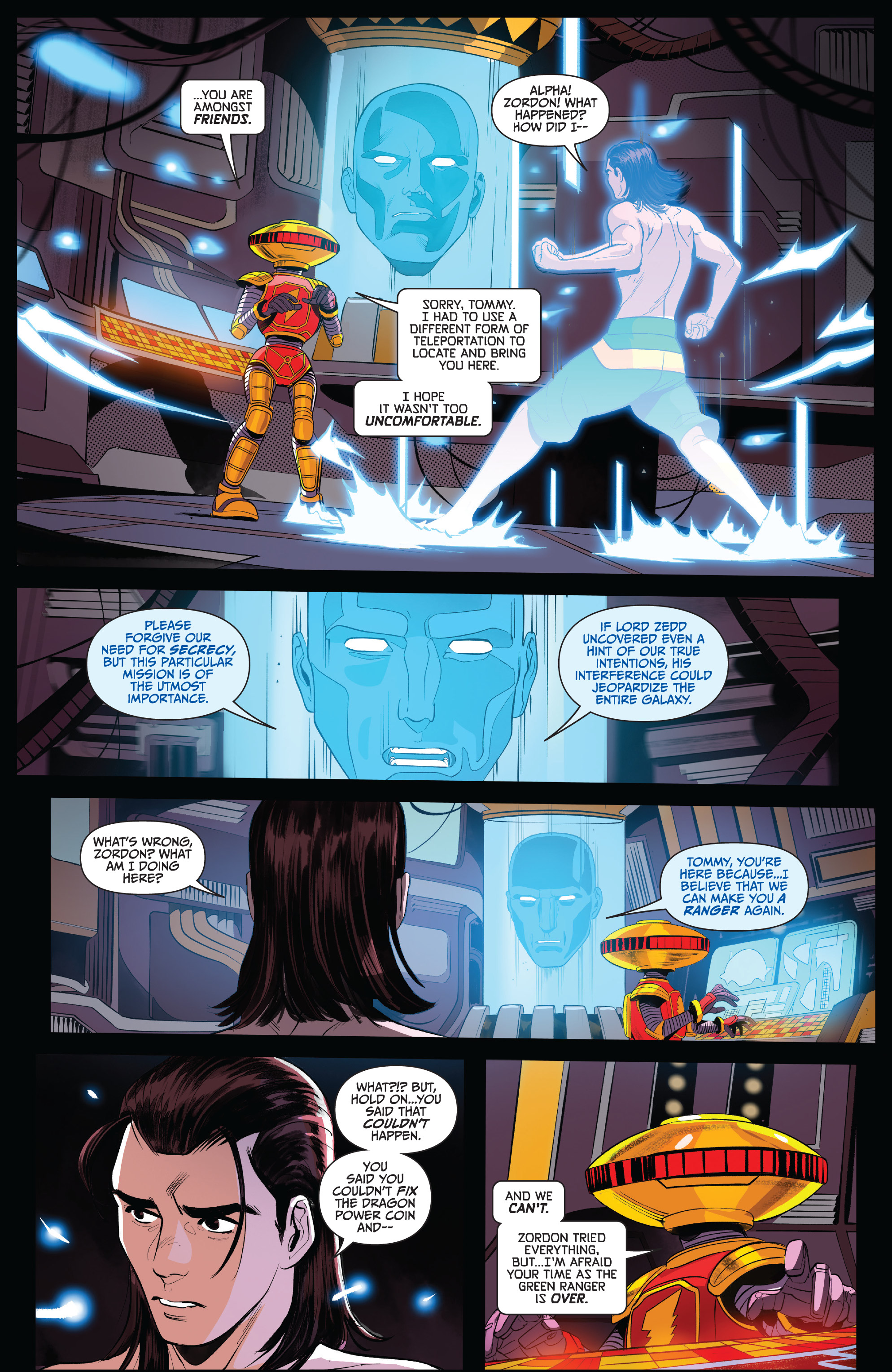 Read online Saban's Go Go Power Rangers comic -  Issue #25 - 17