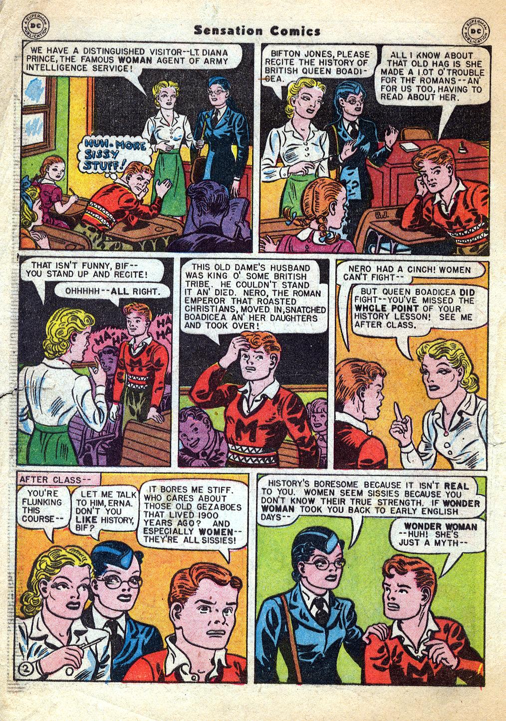 Read online Sensation (Mystery) Comics comic -  Issue #60 - 4