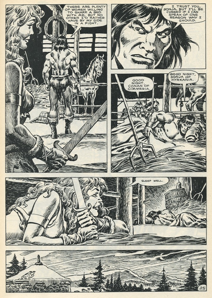 Read online The Savage Sword Of Conan comic -  Issue #144 - 31