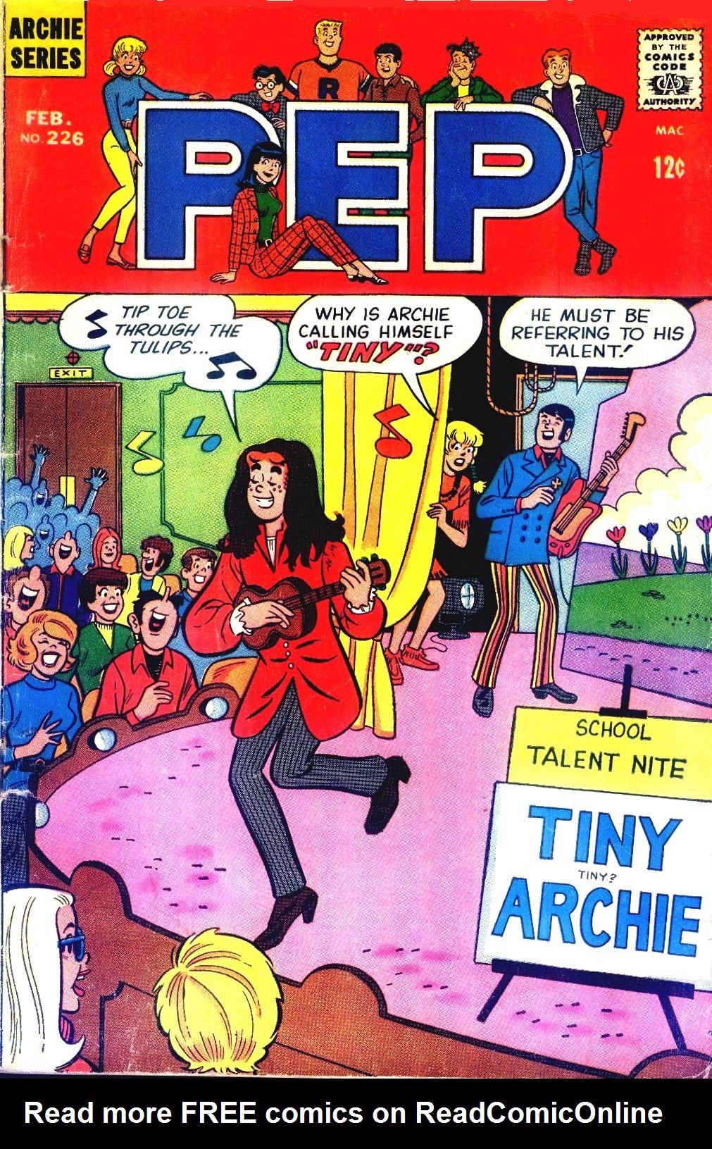 Read online Pep Comics comic -  Issue #226 - 1