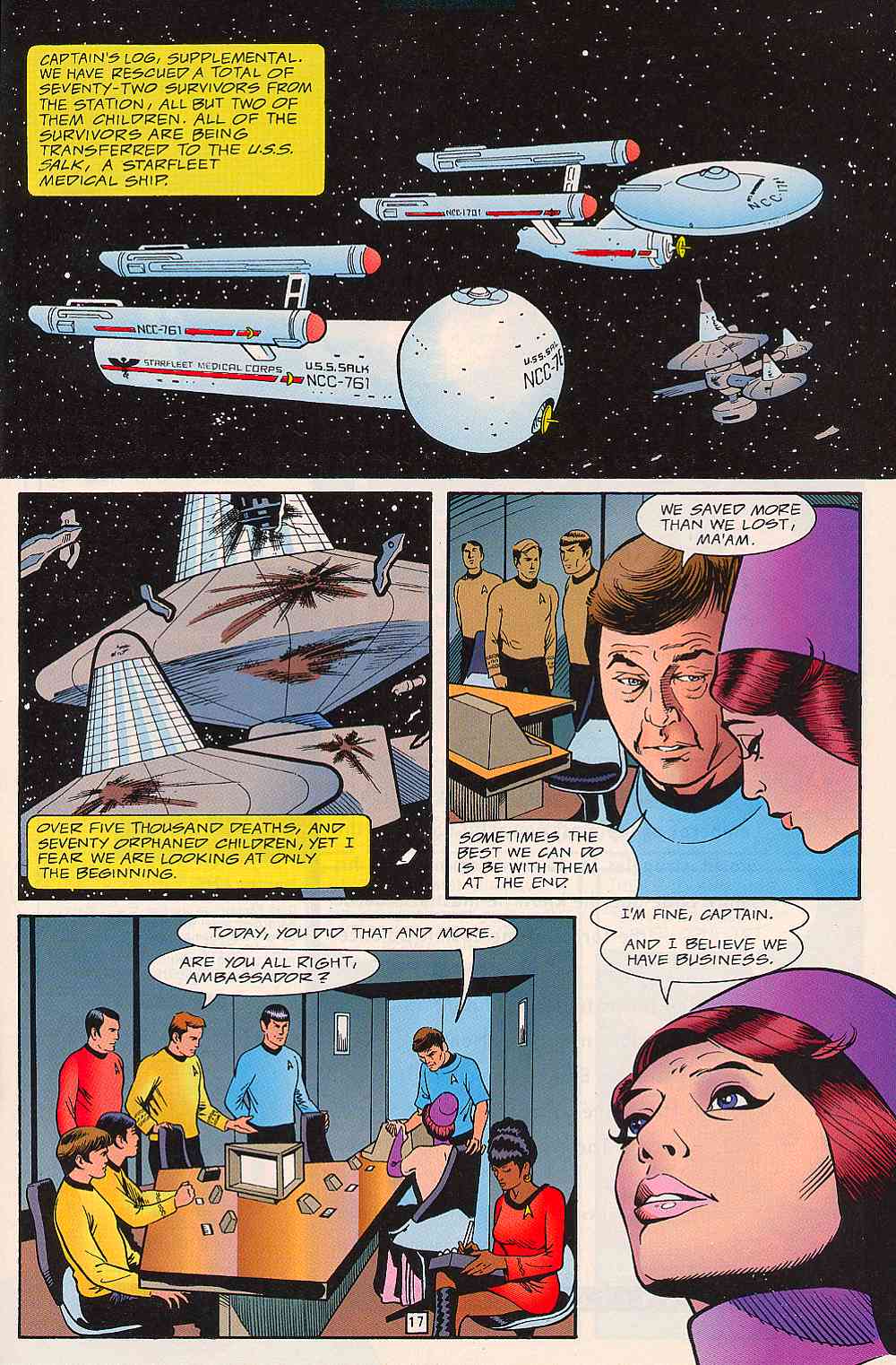 Read online Star Trek (1989) comic -  Issue #79 - 18