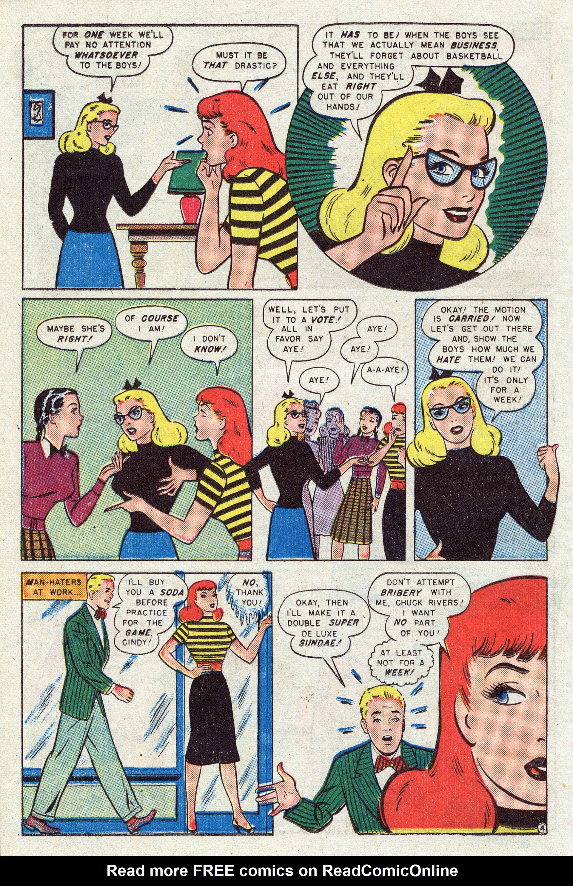 Read online Georgie And Judy Comics comic -  Issue #20 - 23