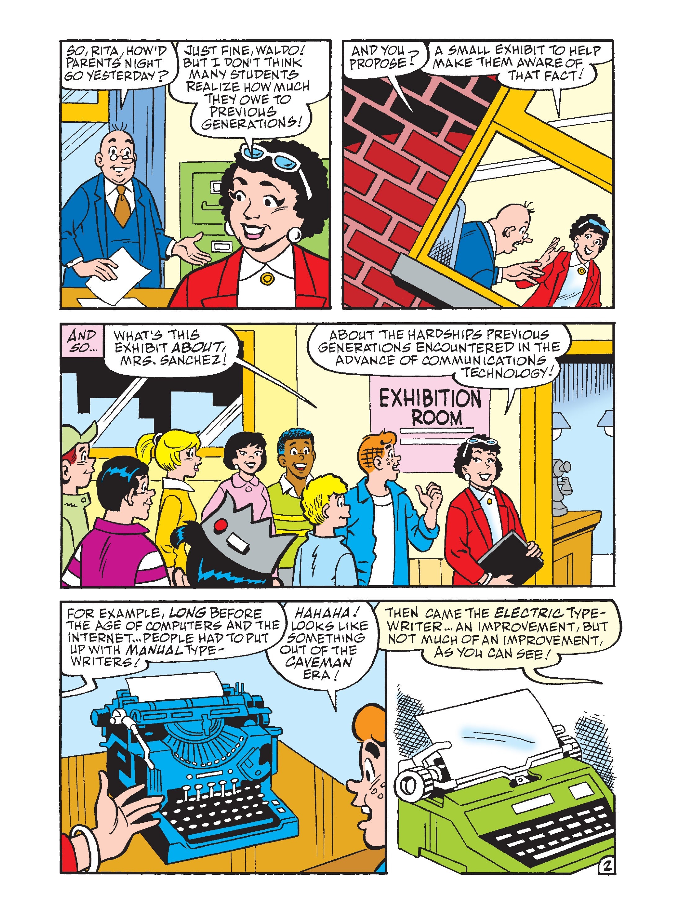 Read online Archie's Double Digest Magazine comic -  Issue #183 - 163