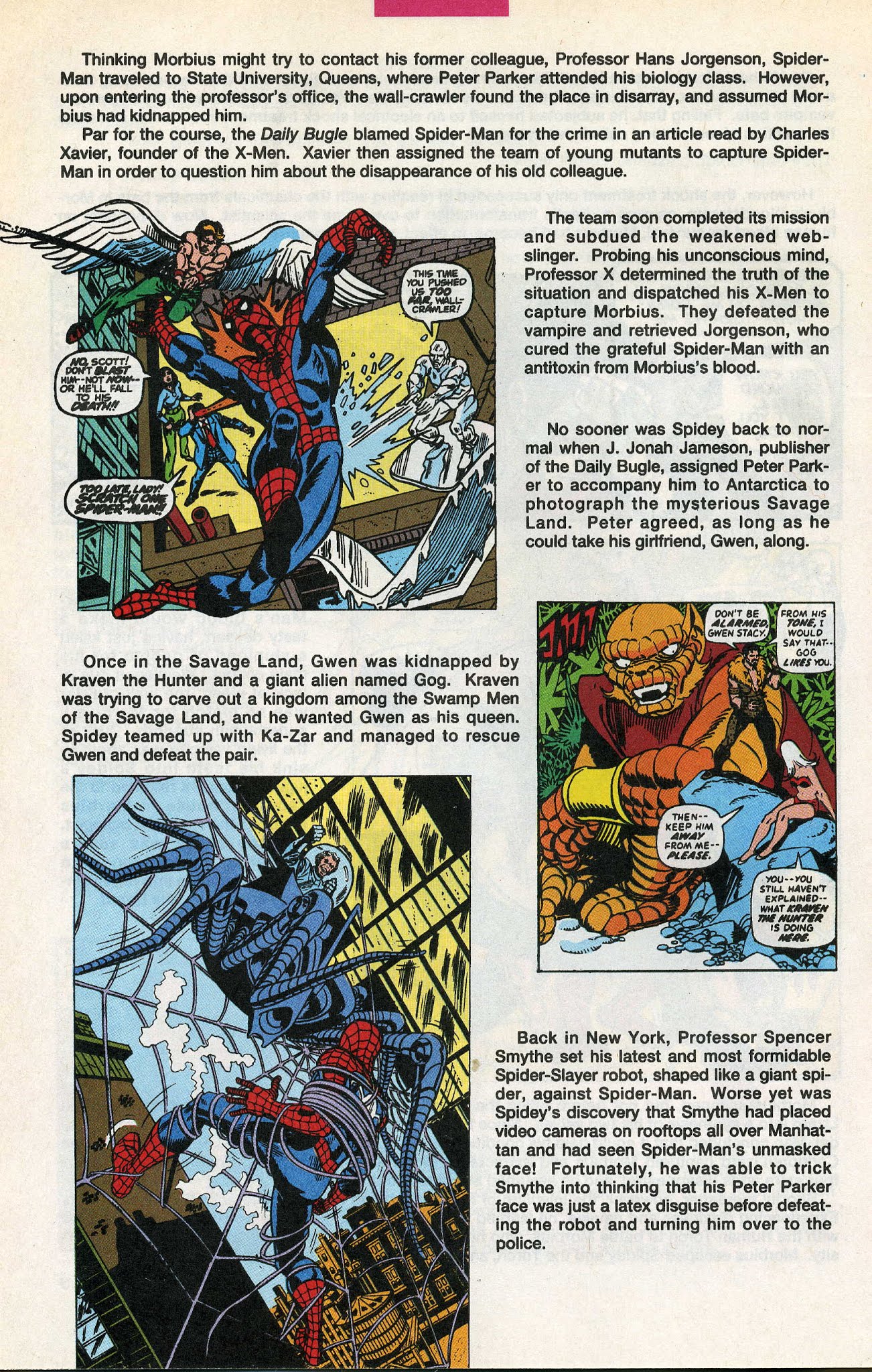 Read online Spider-Man Saga (1991) comic -  Issue #2 - 6