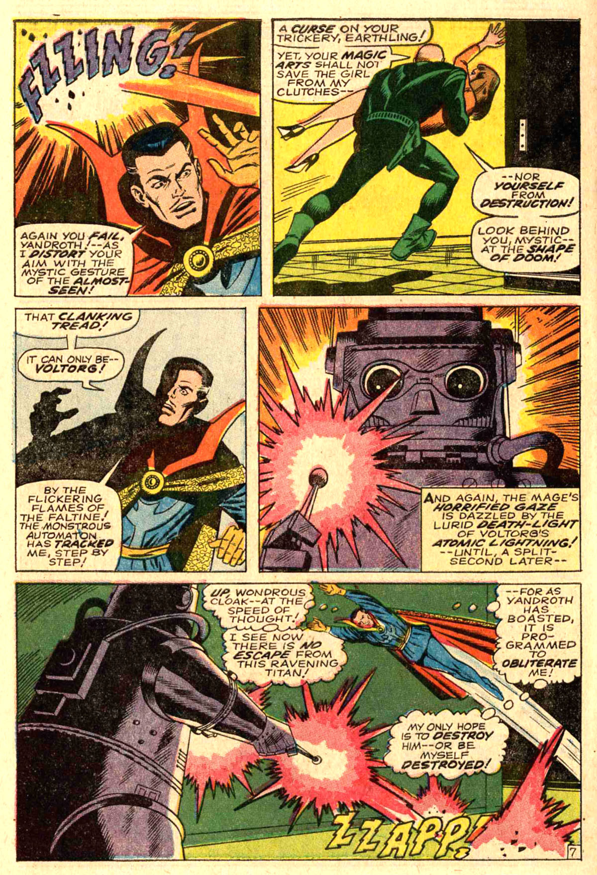 Read online Marvel Masterworks: Doctor Strange comic -  Issue # TPB 2 - 252