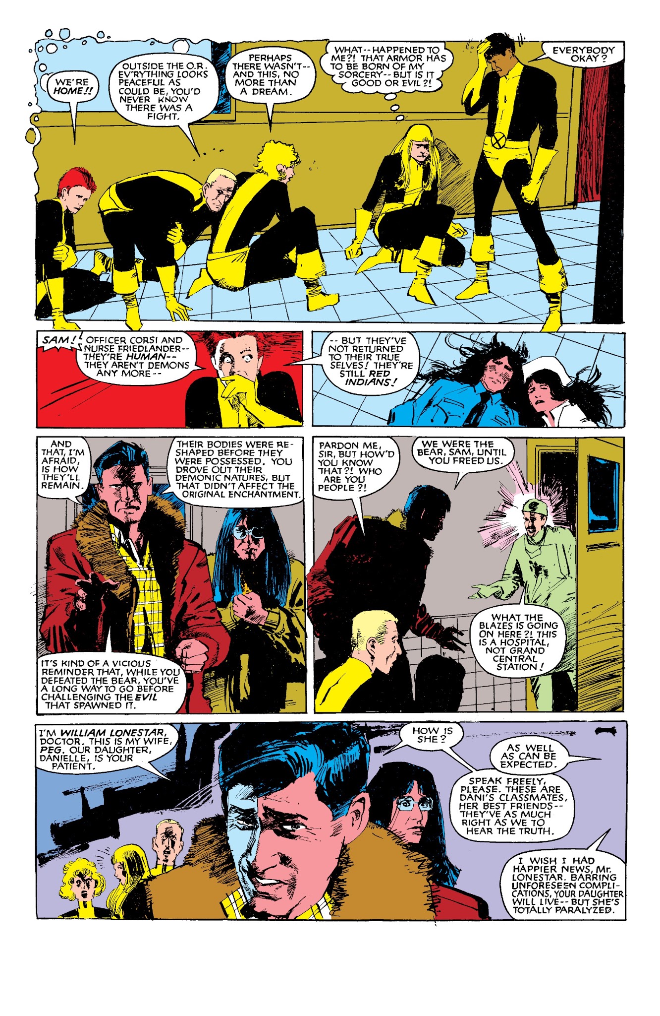 Read online The New Mutants: Demon Bear comic -  Issue # TPB - 77