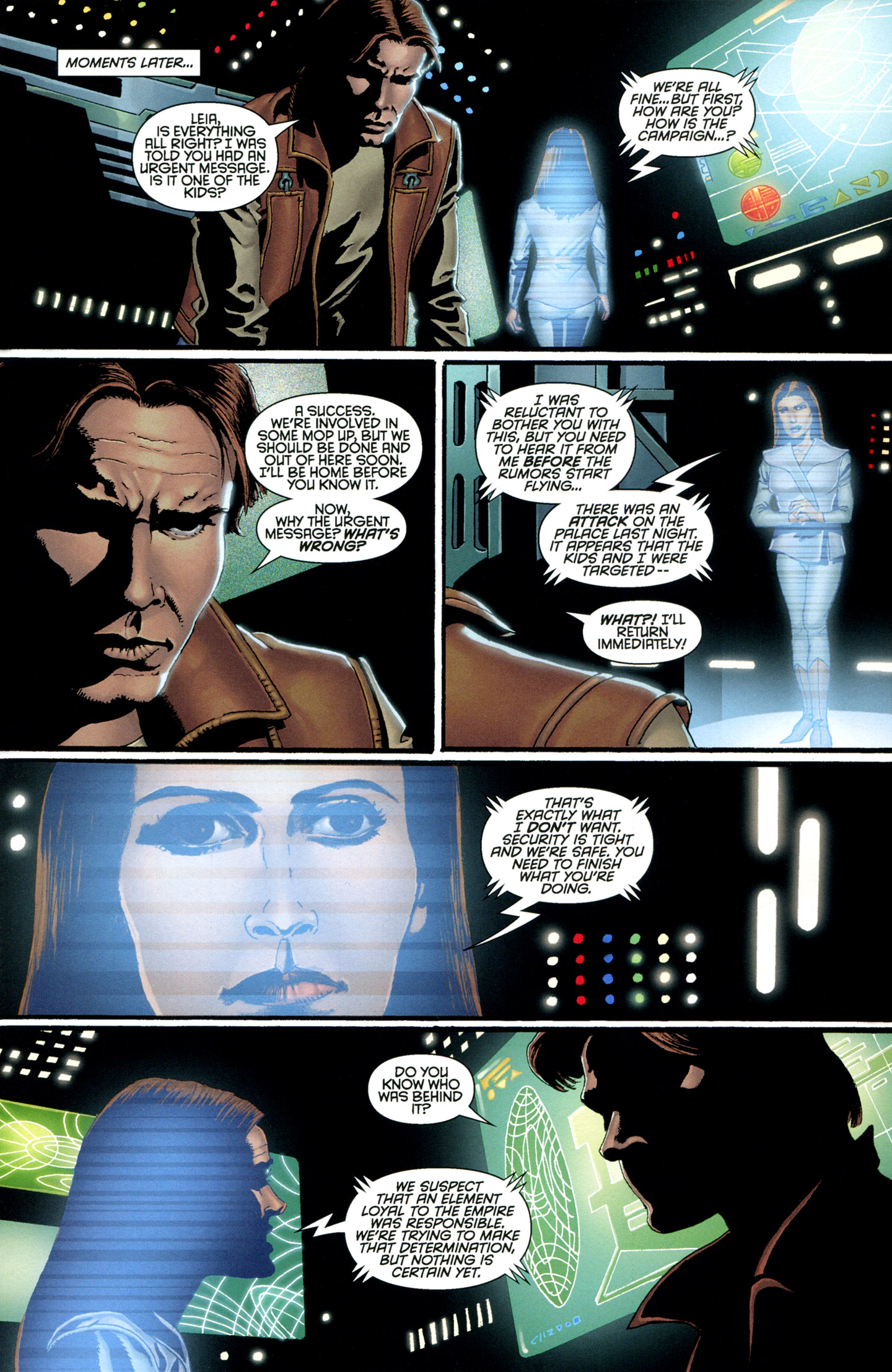 Read online Star Wars: Crimson Empire III - Empire Lost comic -  Issue #3 - 5
