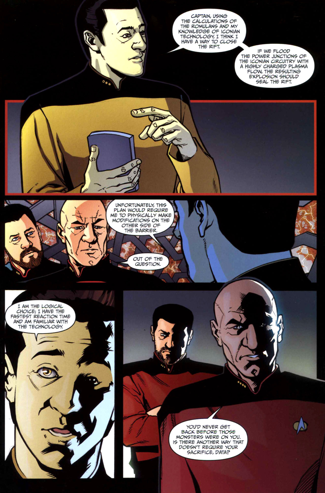 Star Trek: The Next Generation: Intelligence Gathering Issue #5 #5 - English 19