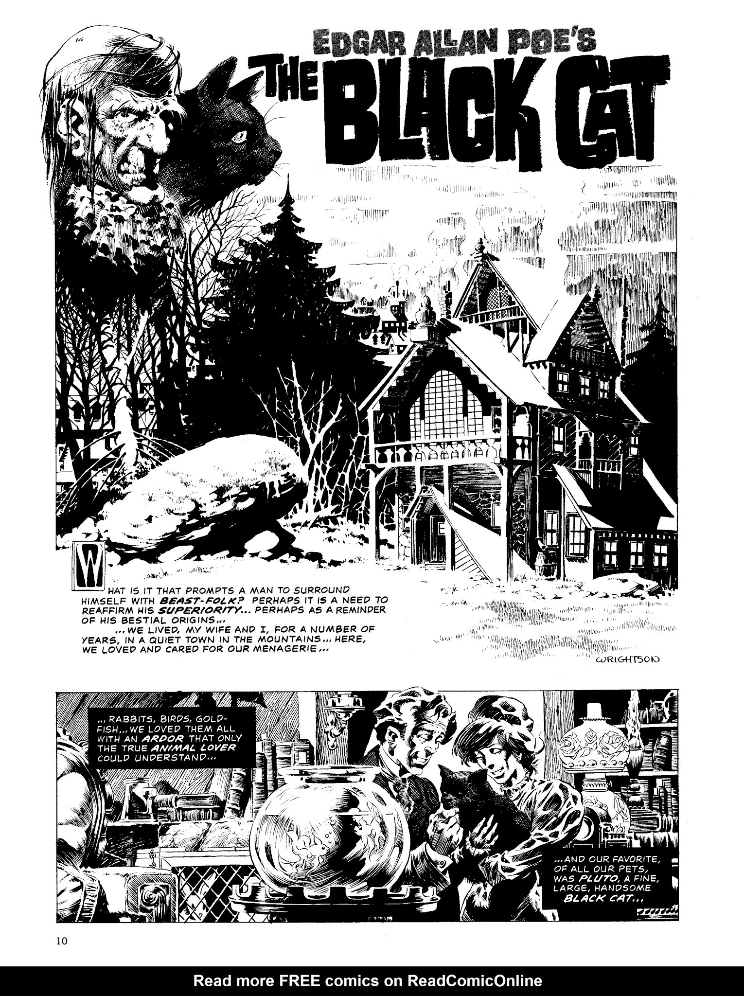 Read online Creepy Presents Bernie Wrightson comic -  Issue # TPB - 13