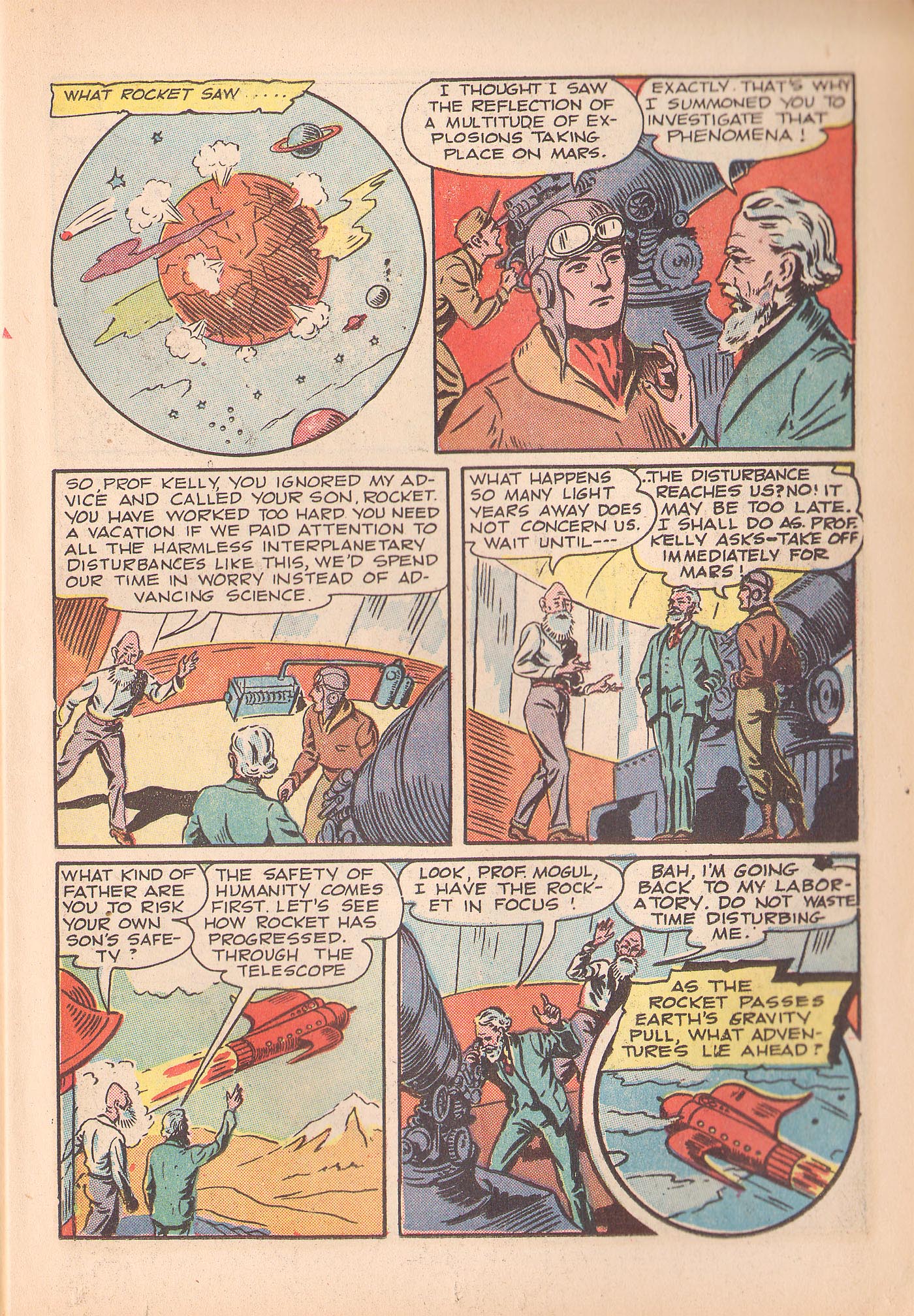 Read online Rocket Kelly (1945) comic -  Issue #2 - 15