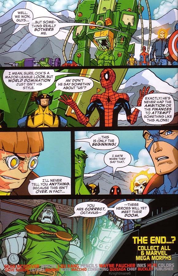 Read online Marvel Megamorphs comic -  Issue # Doctor Octopus - 9