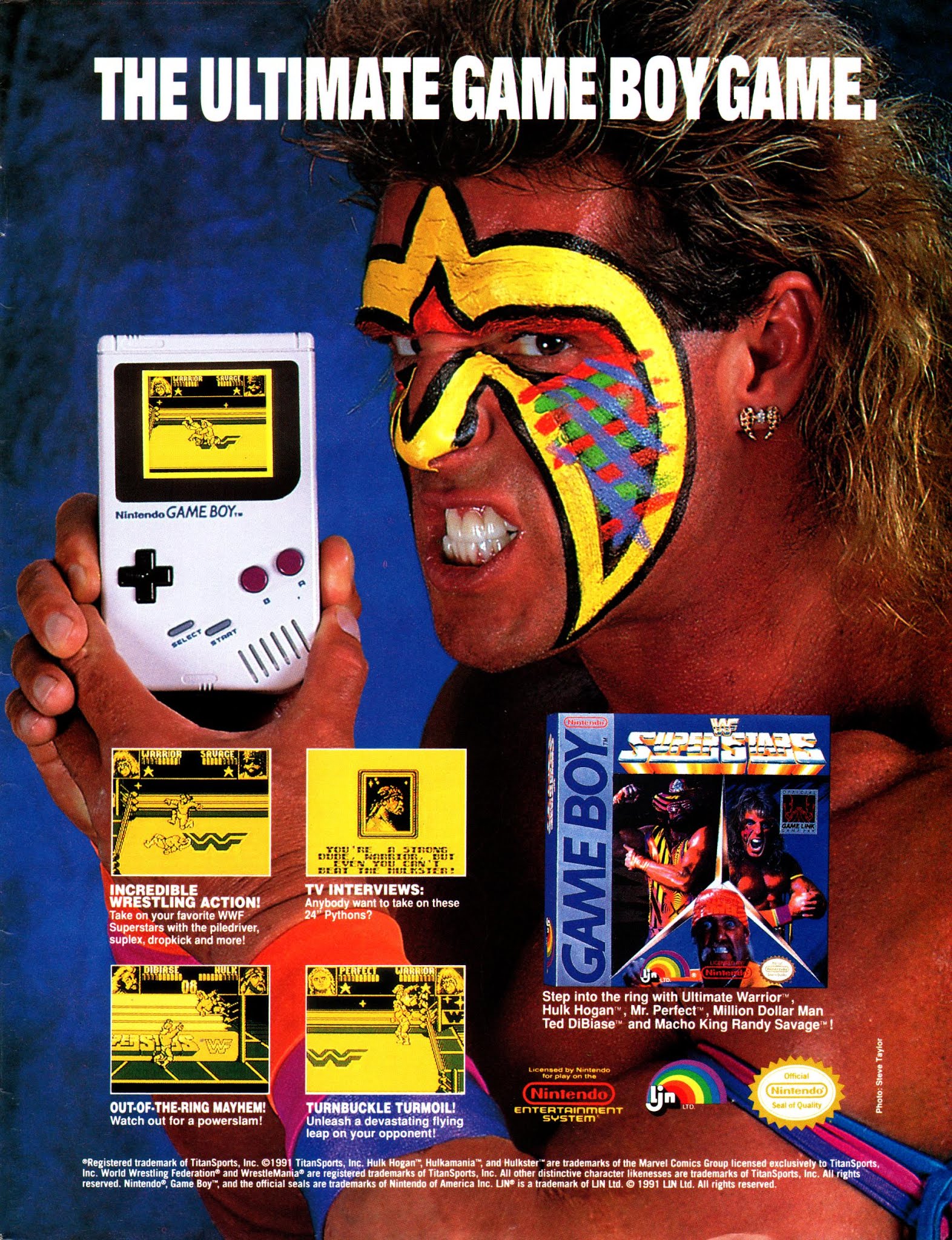 Read online WWF Battlemania comic -  Issue #1 - 67