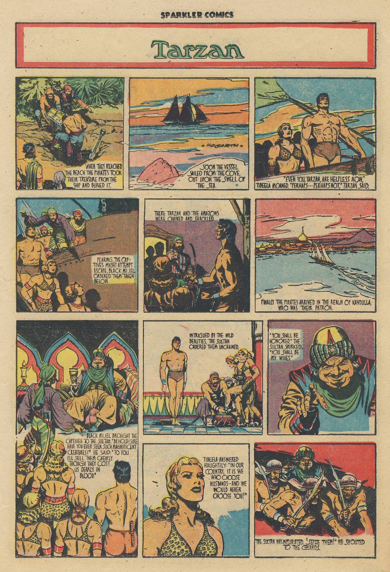 Read online Sparkler Comics comic -  Issue #60 - 36