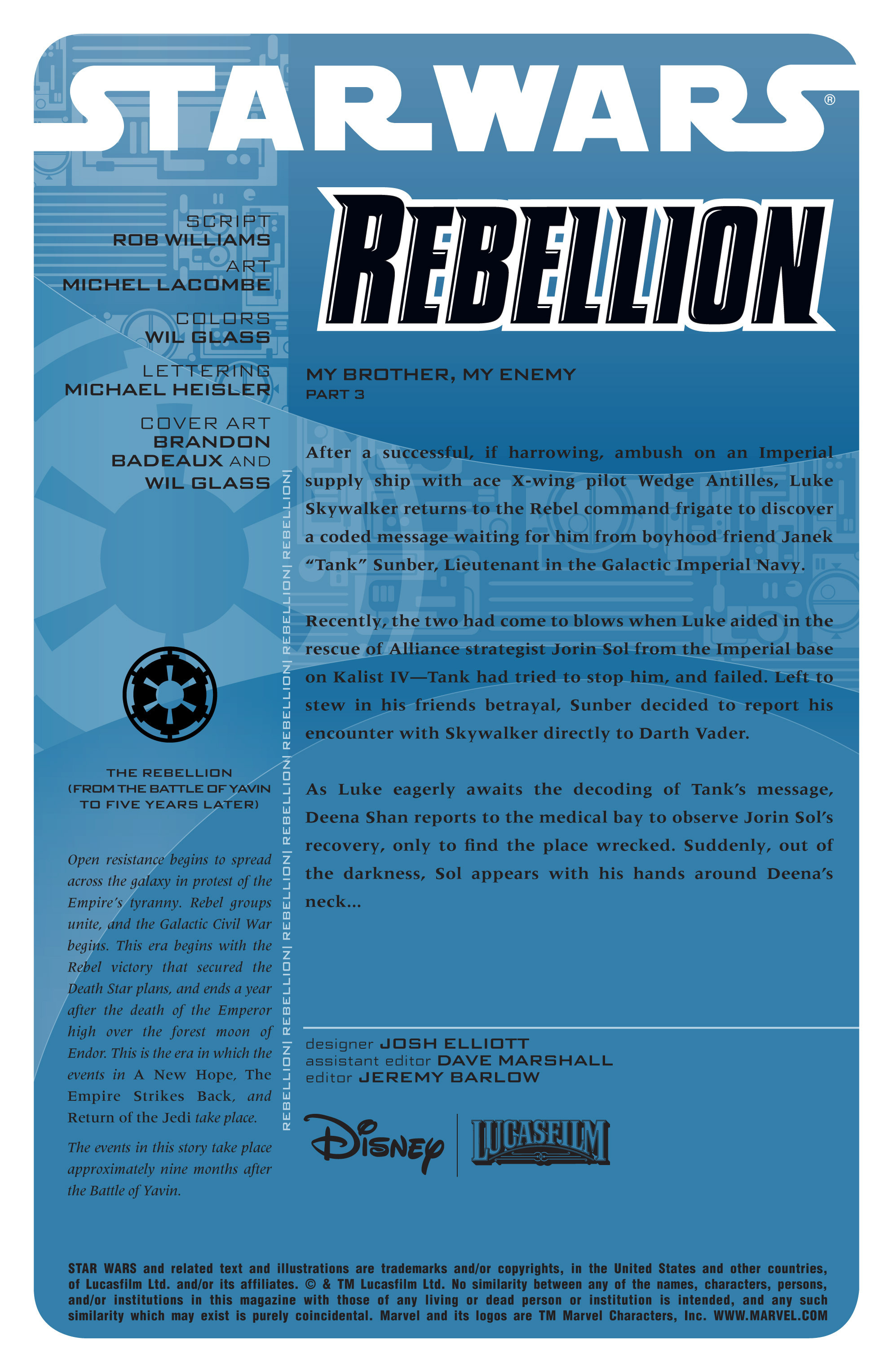 Read online Star Wars: Rebellion comic -  Issue #3 - 2