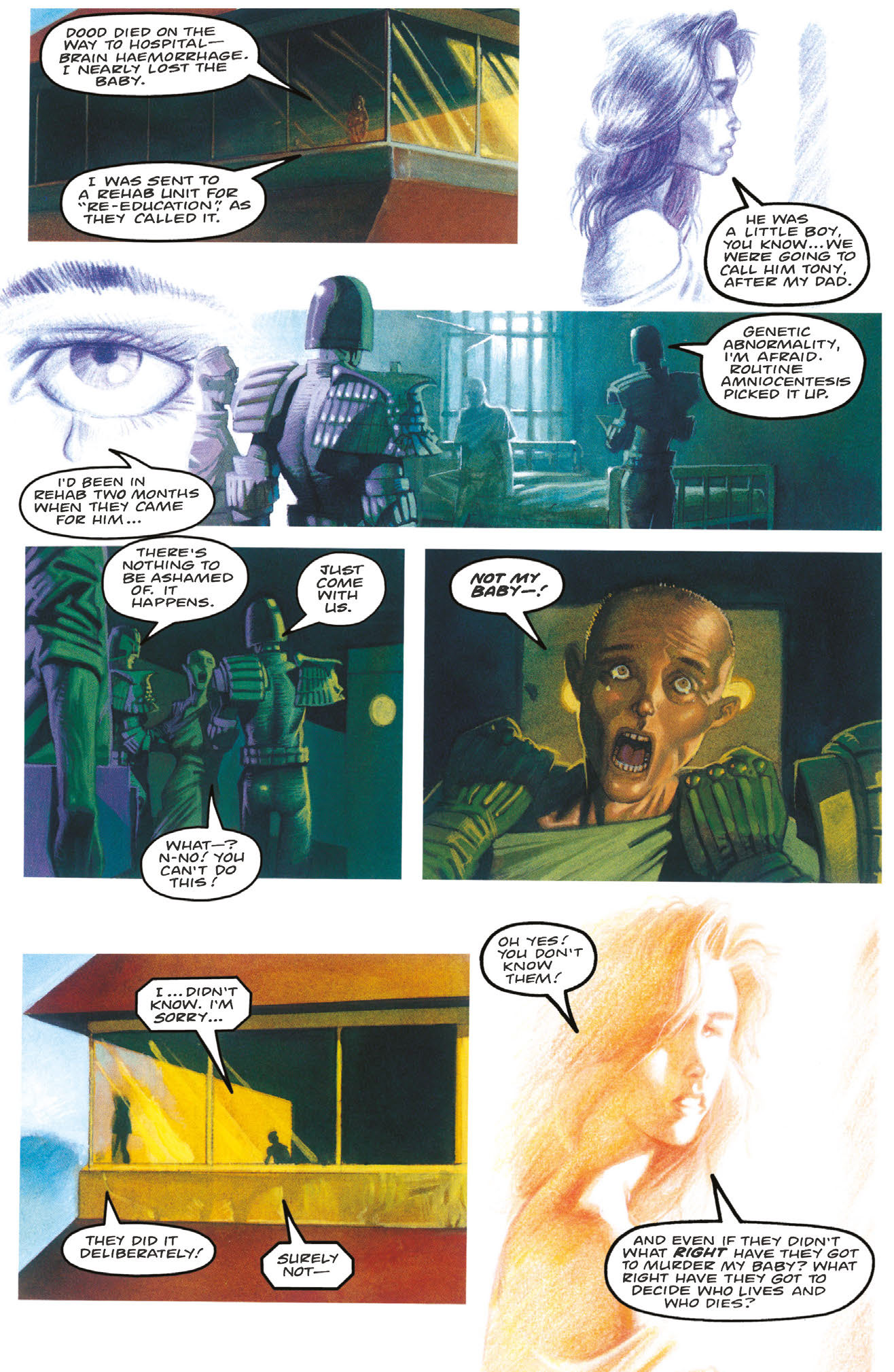 Read online Essential Judge Dredd: America comic -  Issue # TPB (Part 1) - 88