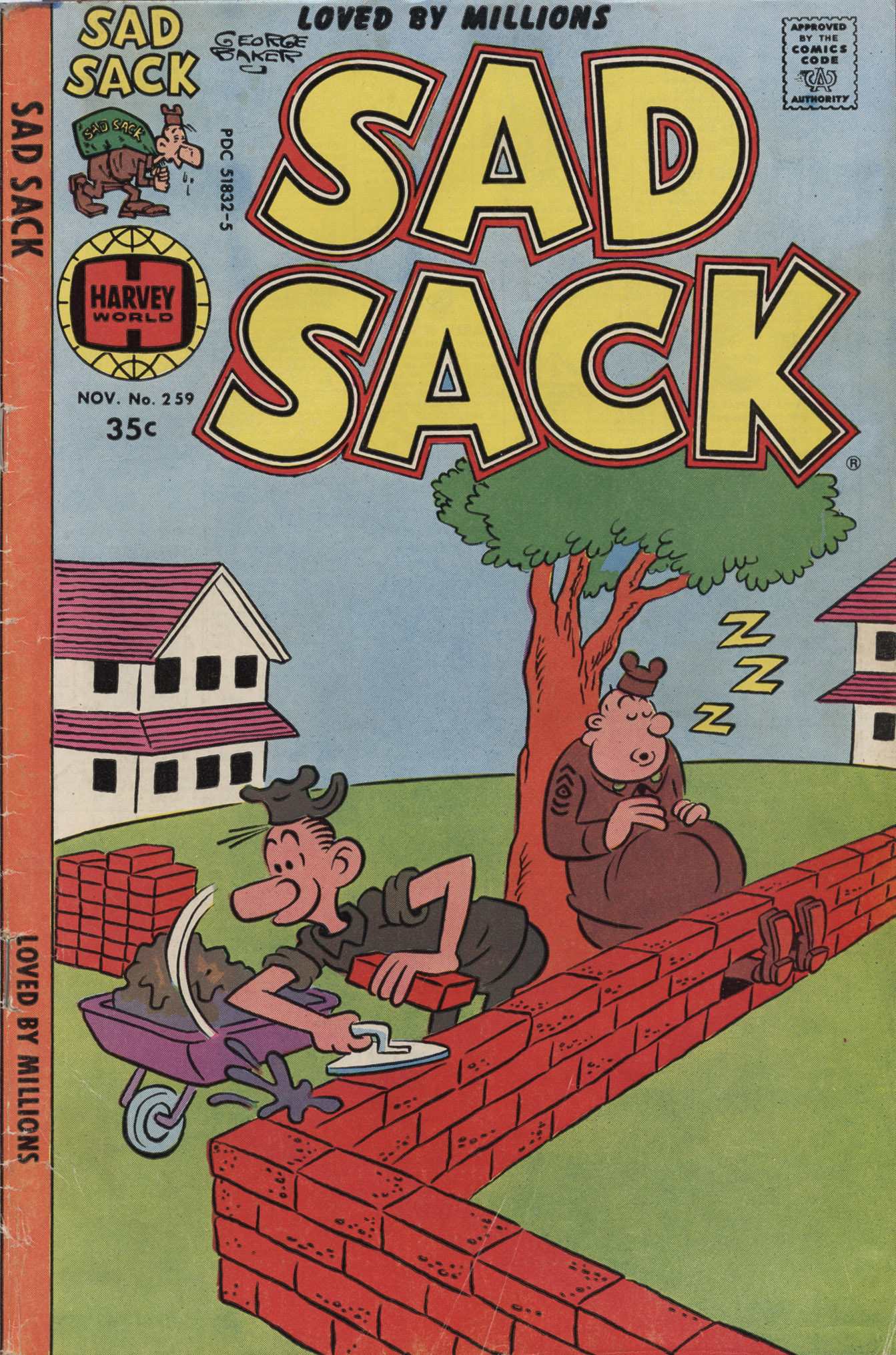 Read online Sad Sack comic -  Issue #259 - 1