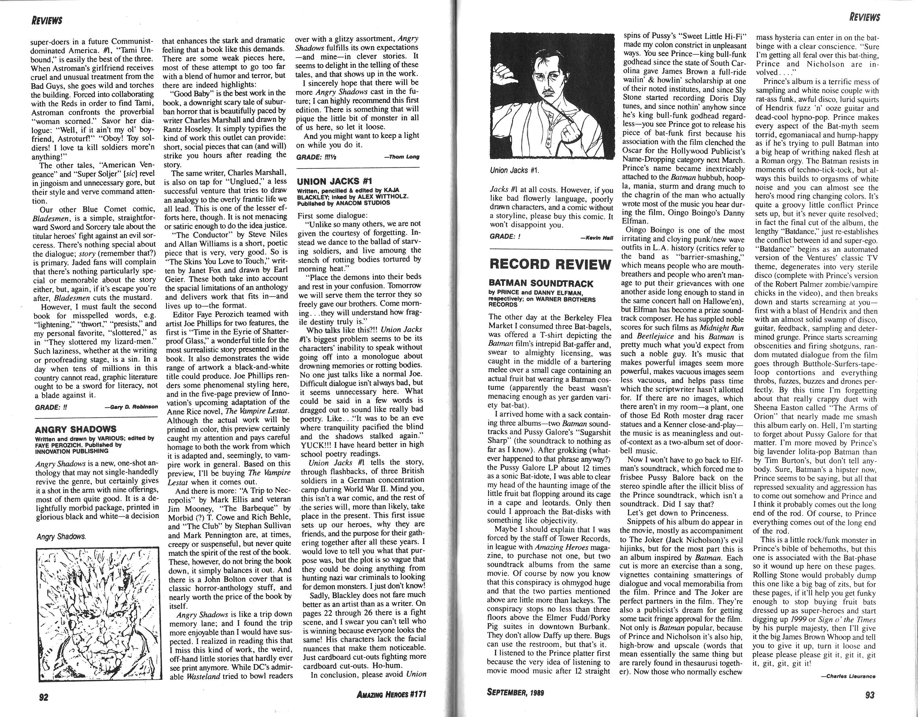 Read online Amazing Heroes comic -  Issue #171 - 47