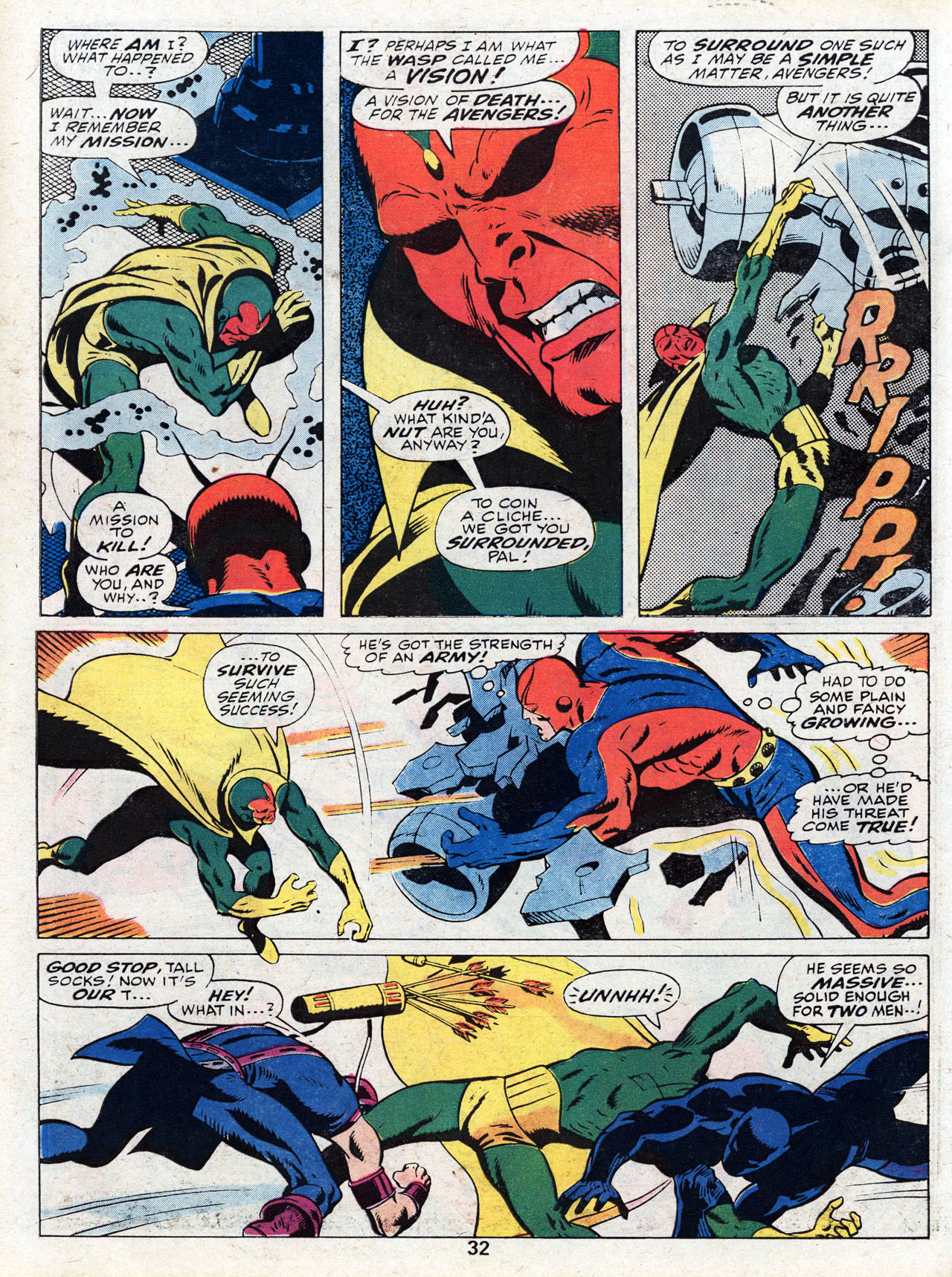 Read online Marvel Treasury Edition comic -  Issue #7 - 32