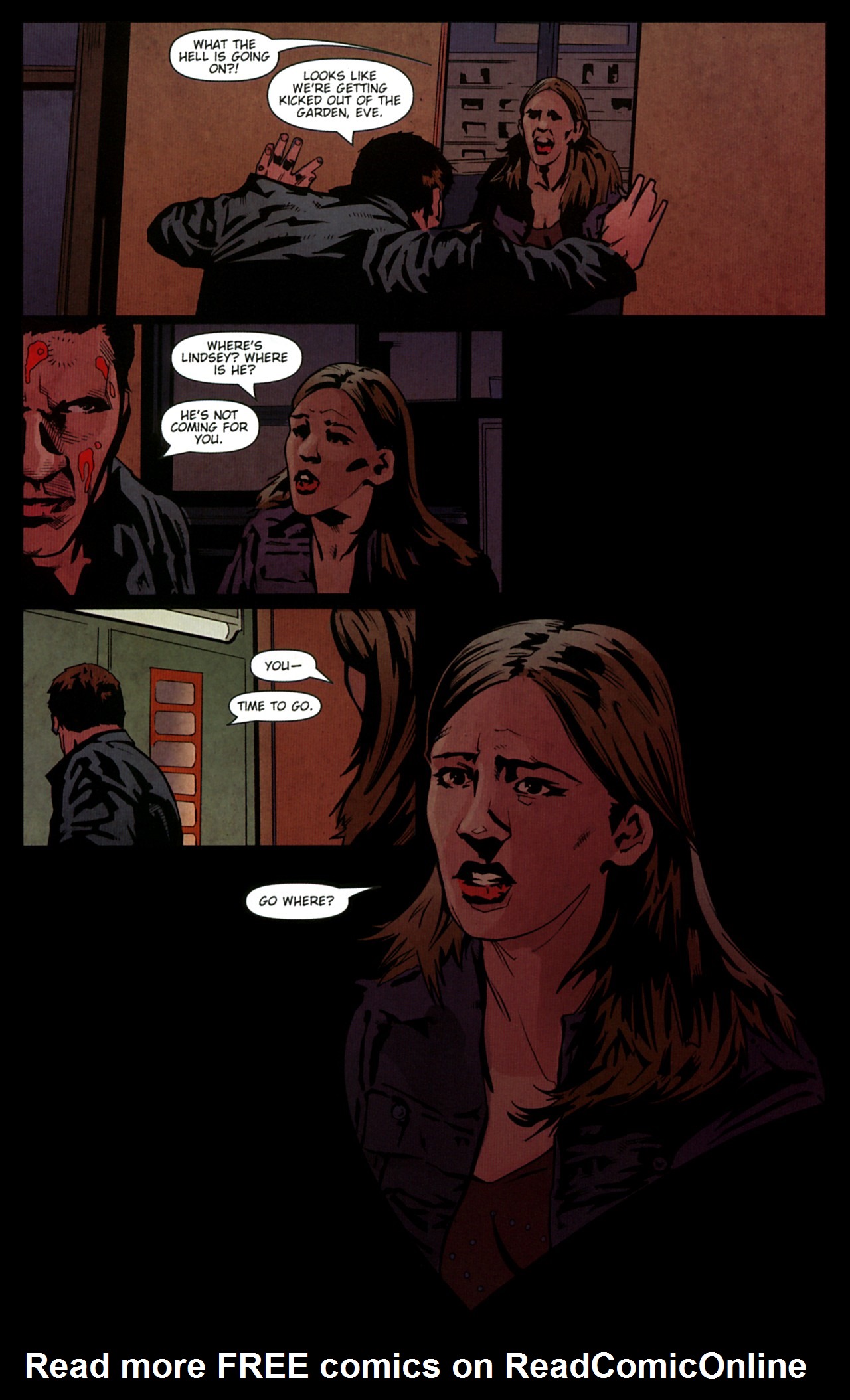 Read online Angel: Not Fade Away comic -  Issue #3 - 21