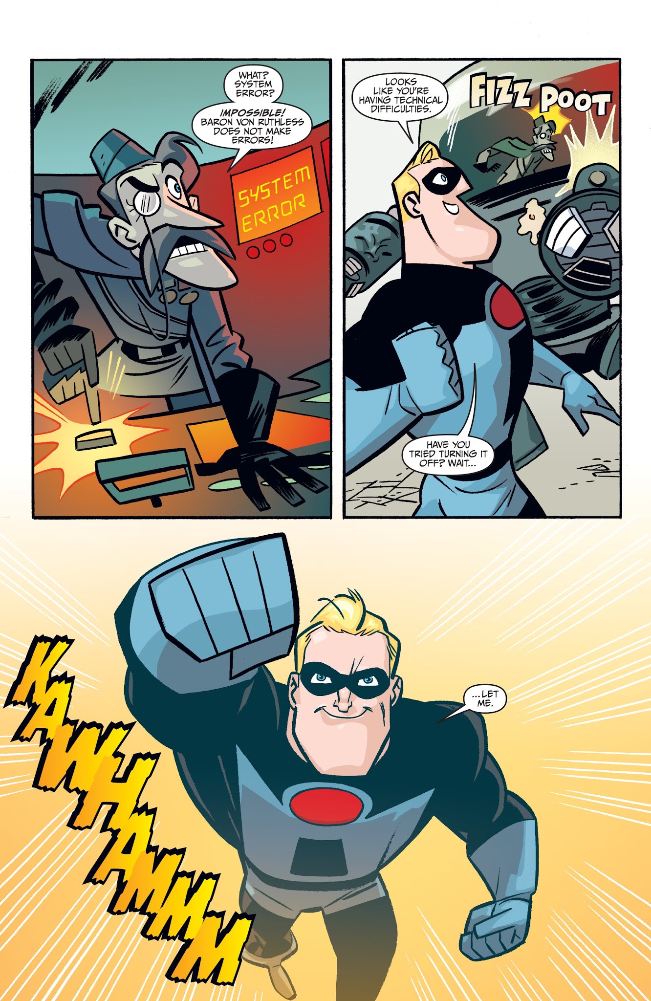 Read online Disney / Pixar The Incredibles 2: Crisis In Mid-Life! & Other Stories comic -  Issue #3 - 19